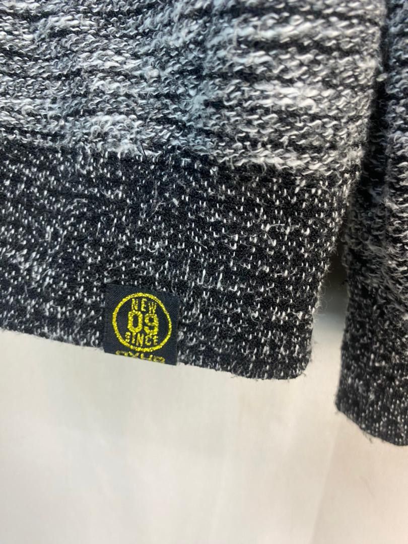 Japanese Brand Unisex🔥Oxhb knit zipper hoodie Size US M / EU 48-50 / 2 - 9 Thumbnail