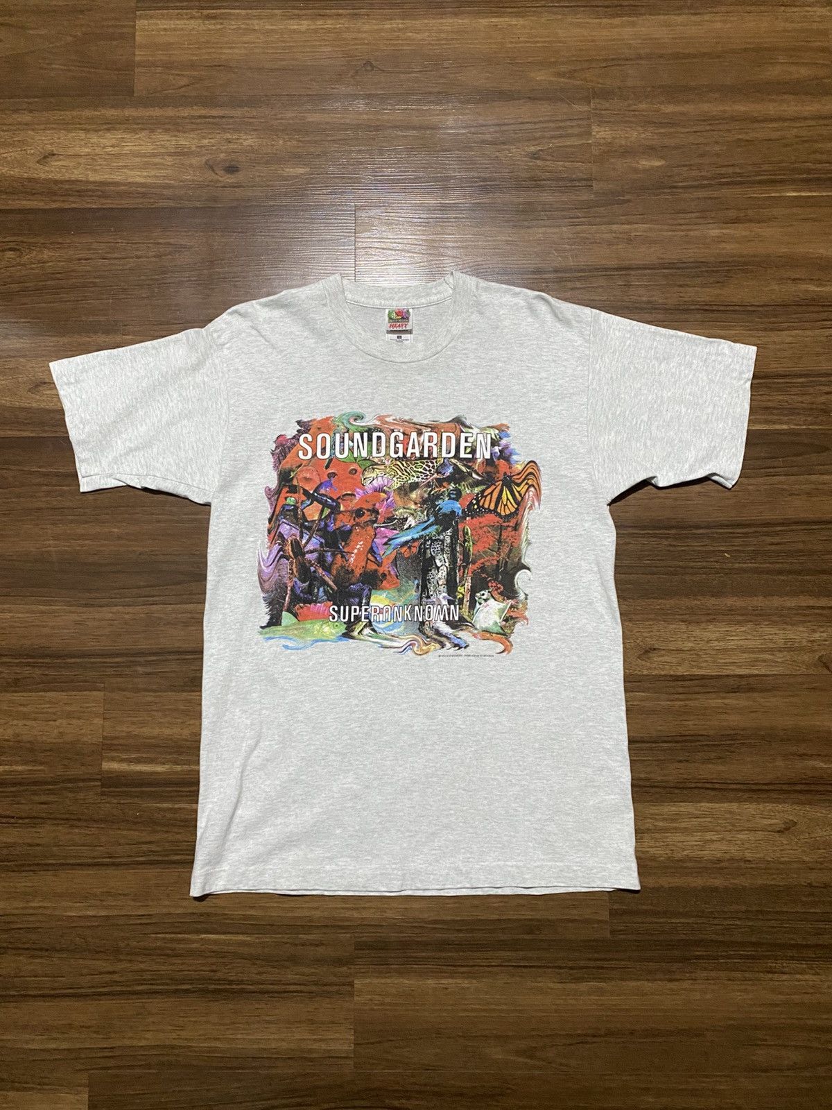 Fruit Of The Loom Vintage 90s SOUNDGARDEN Superunknown 1994 Size US L / EU 52-54 / 3 - 2 Thumbnail