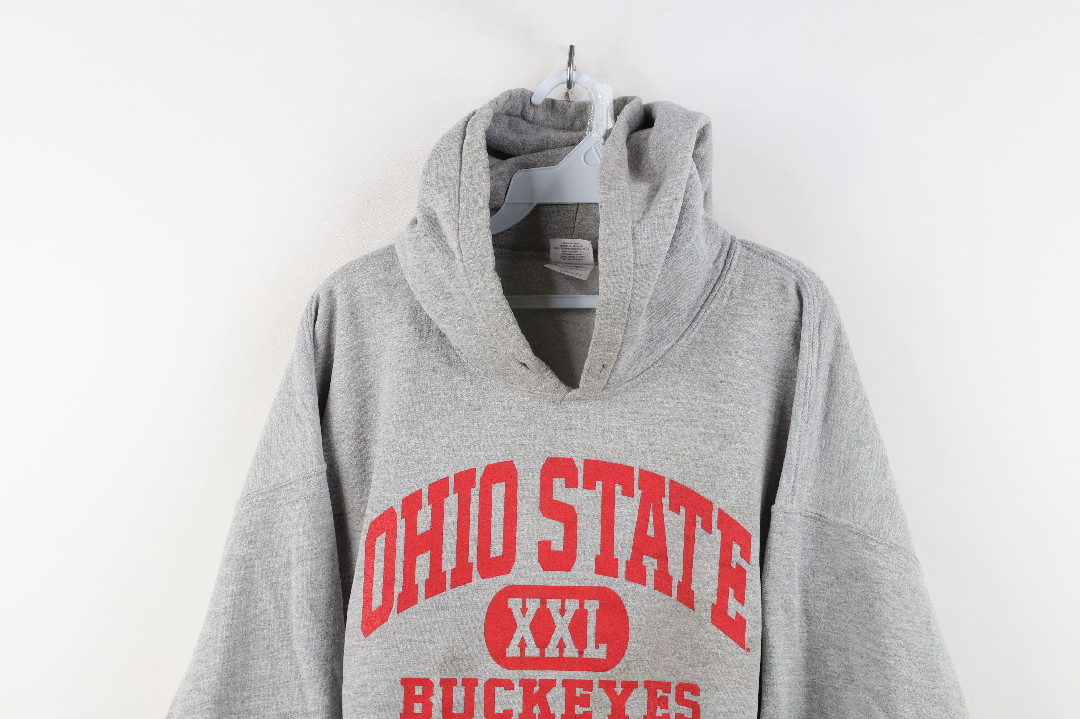 Vintage Vintage Y2K Spell Ohio State University Hoodie Sweatshirt Size US XL / EU 56 / 4 - 2 Thumbnail