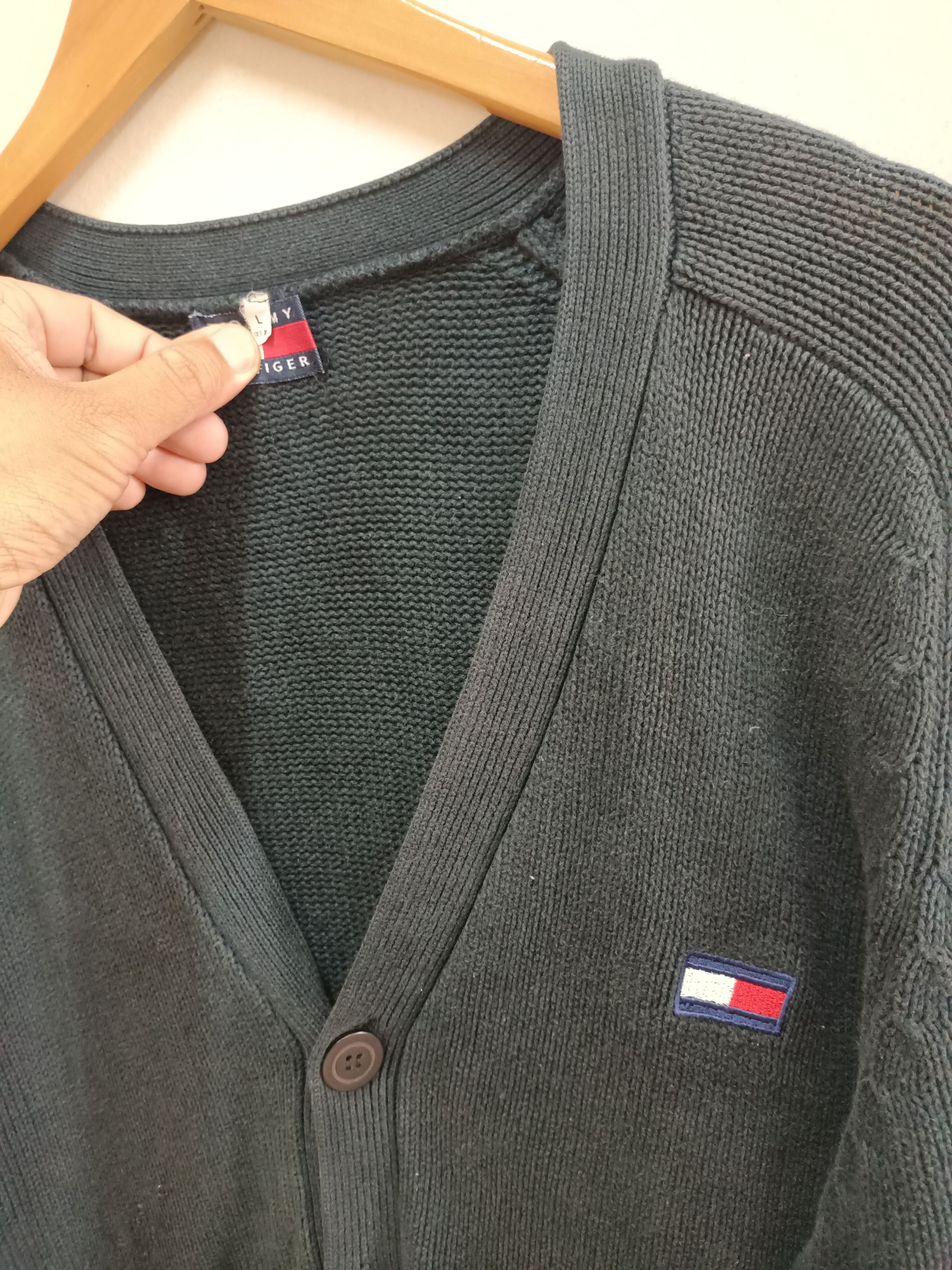 Tommy Hilfiger × Vintage Vintage Tommy Hilfiger knitwear Size US L / EU 52-54 / 3 - 3 Thumbnail