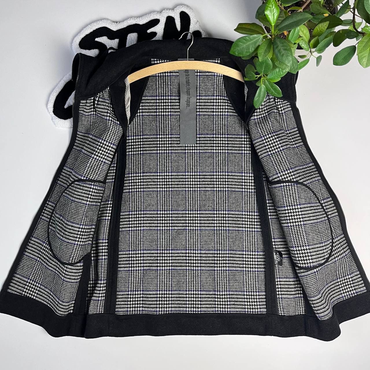 Cop Copine × Designer Womens Cop Copine Paris Designer Wool Coat Lampo Size 38 Size XS / US 0-2 / IT 36-38 - 8 Thumbnail