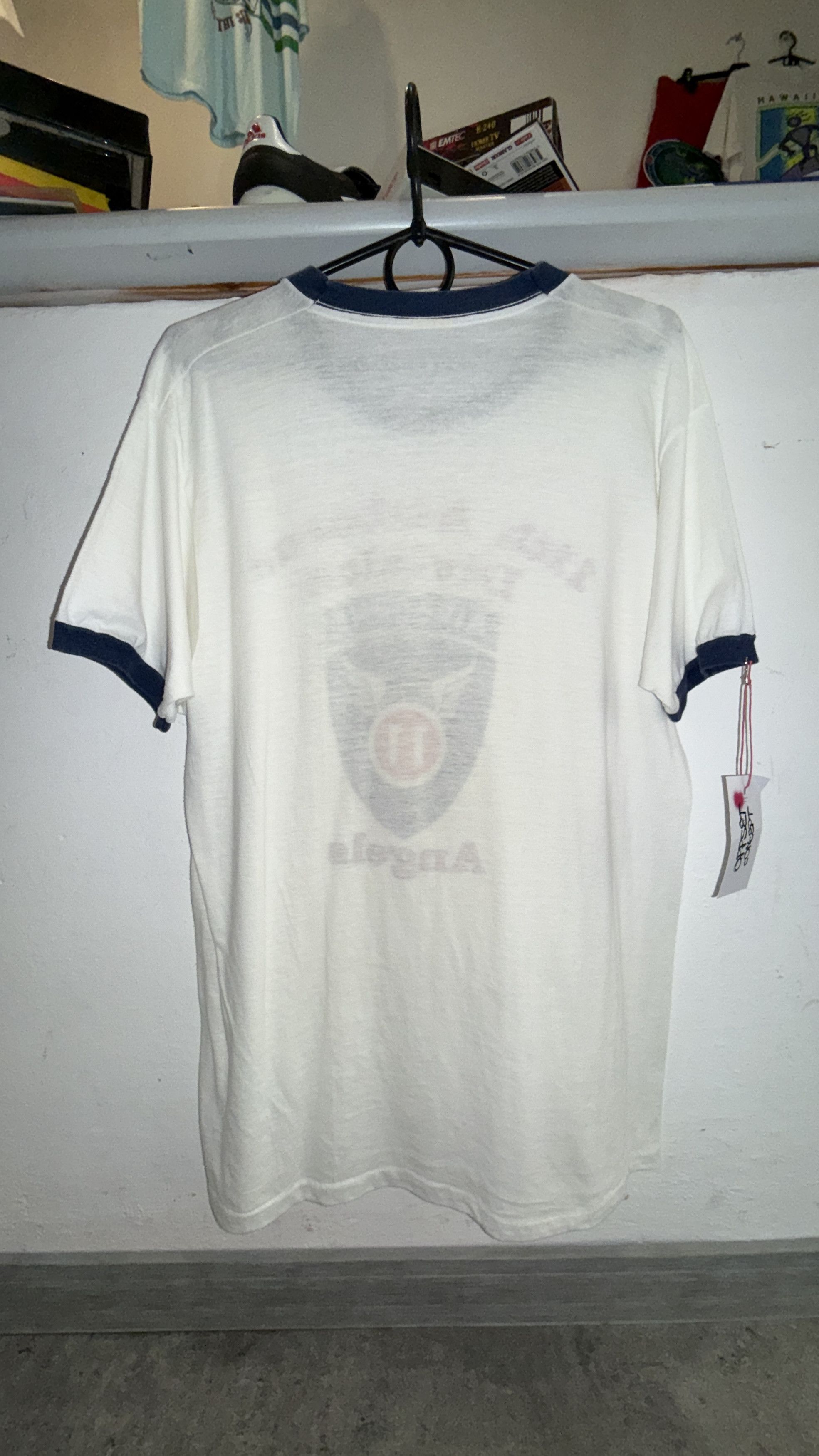 Vintage usa air force vintage 80s paper thin t-shirt - M\L Size US M / EU 48-50 / 2 - 4 Thumbnail
