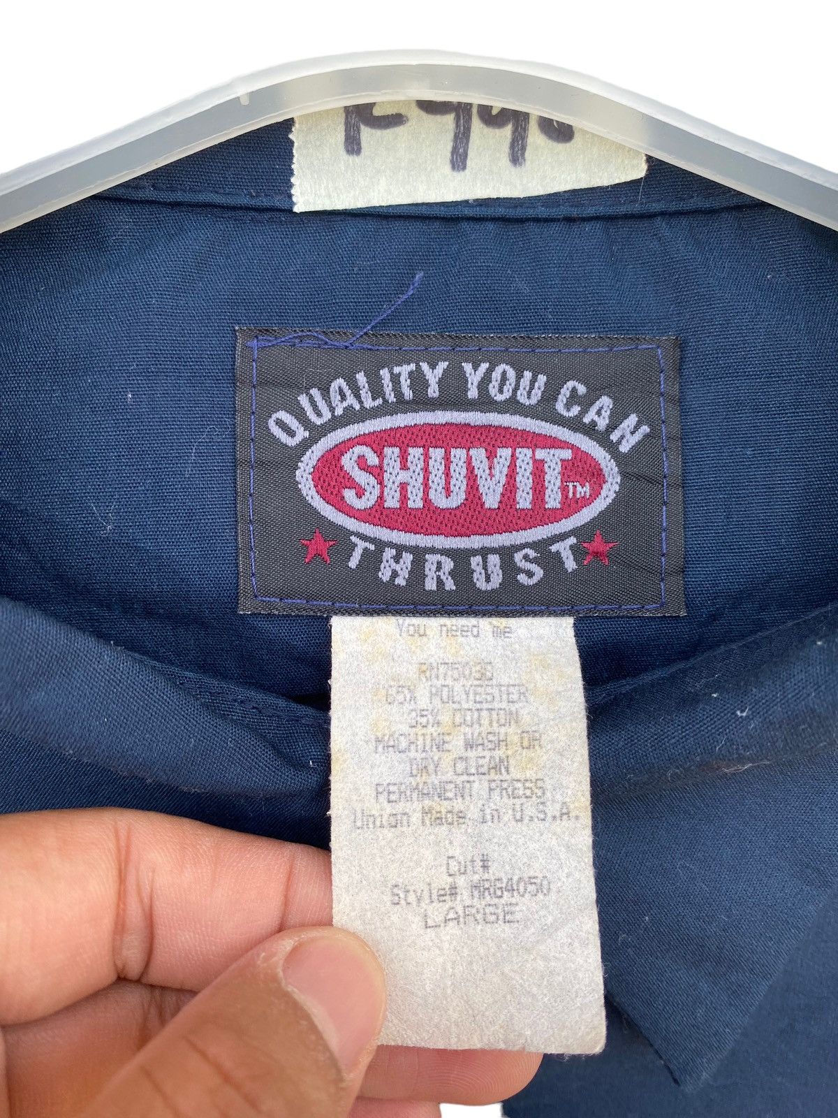 Vintage Vintage Shuvit Skate Board Shirt Size US L / EU 52-54 / 3 - 3 Thumbnail