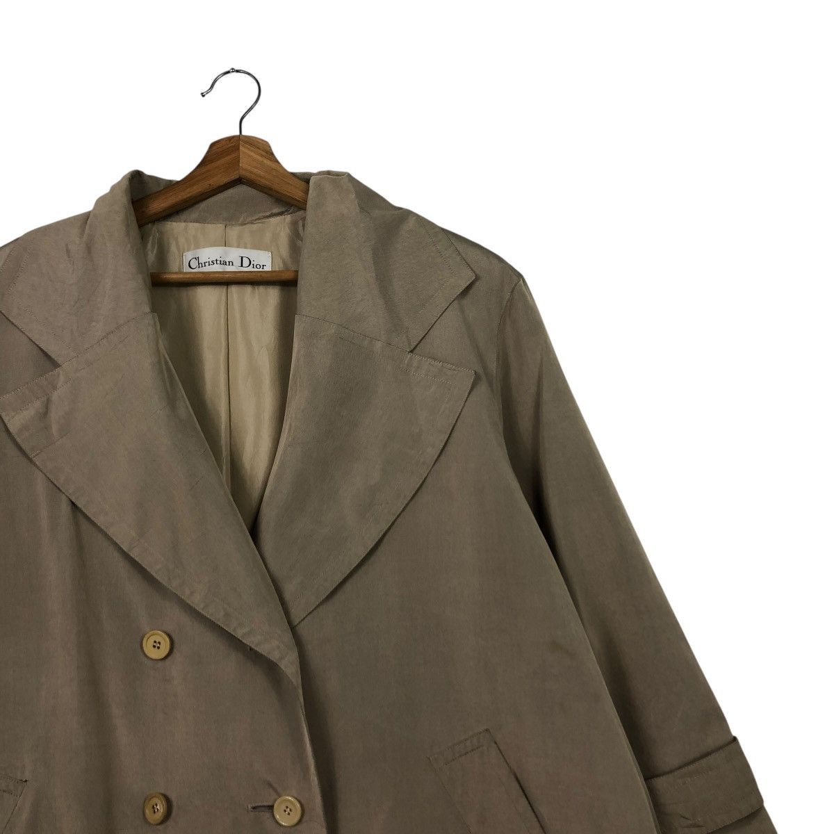 Christian Dior Monsieur 🔥VINTAGE LONG JACKET CHRISTIAN DIOR DOUBLE BREAST Size US M / EU 48-50 / 2 - 6 Thumbnail