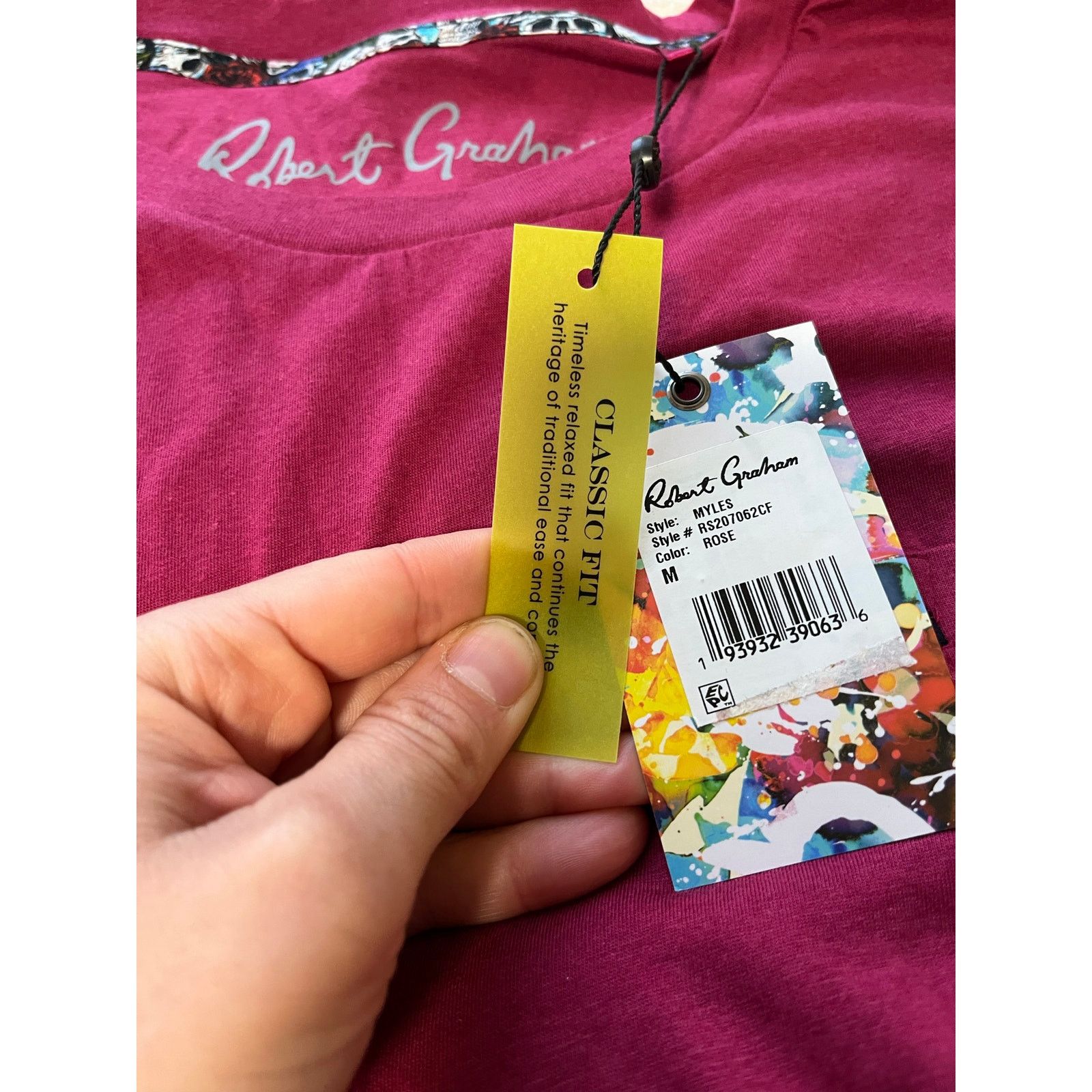 Robert Graham $68 NWT ROBERT GRAHAM Myles Men's Size mCasual Size US XXL / EU 58 / 5 - 2 Thumbnail