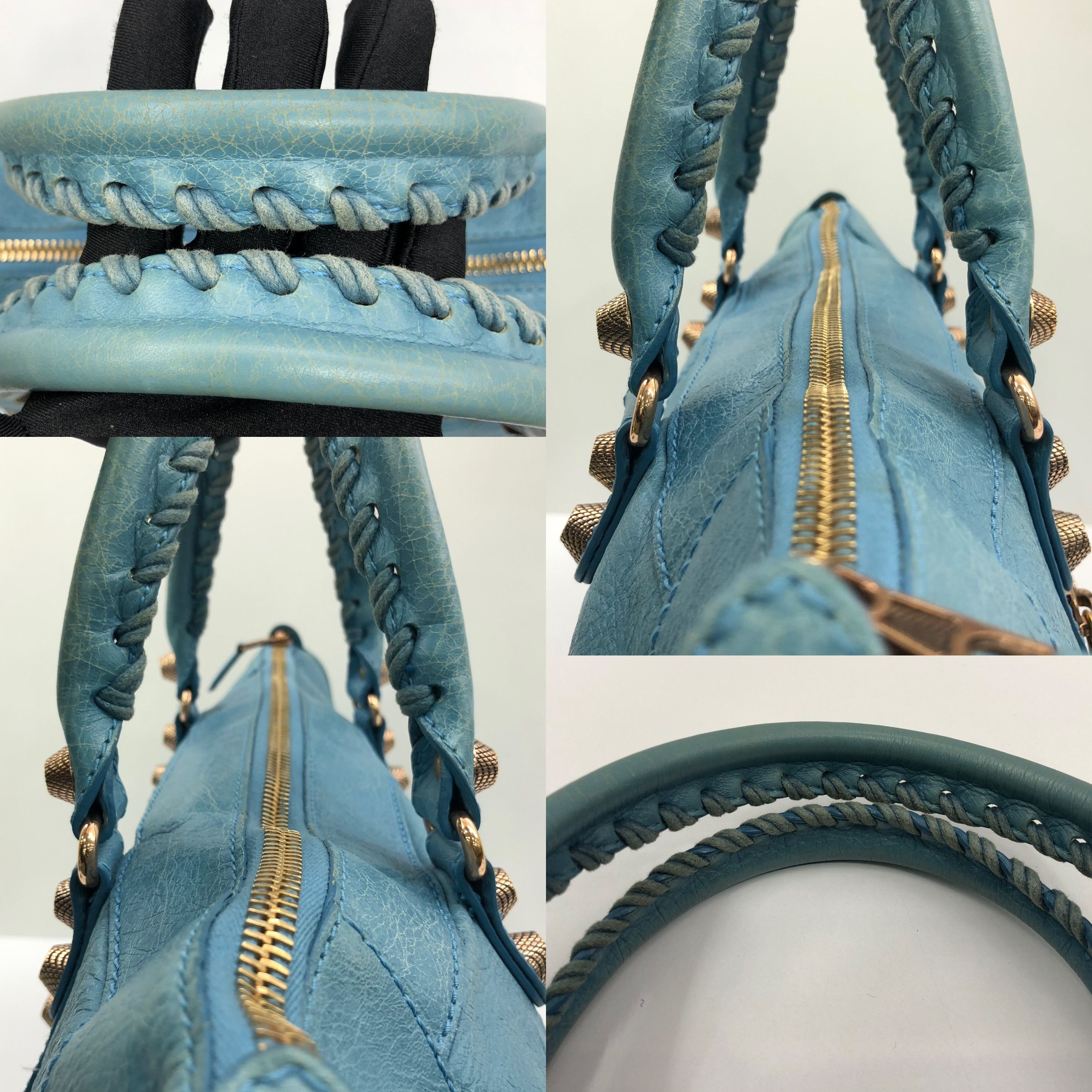 Balenciaga BALENCIAGA 2000s - Giant Work Lambskin Motorcycle City Bag Size ONE SIZE - 7 Thumbnail