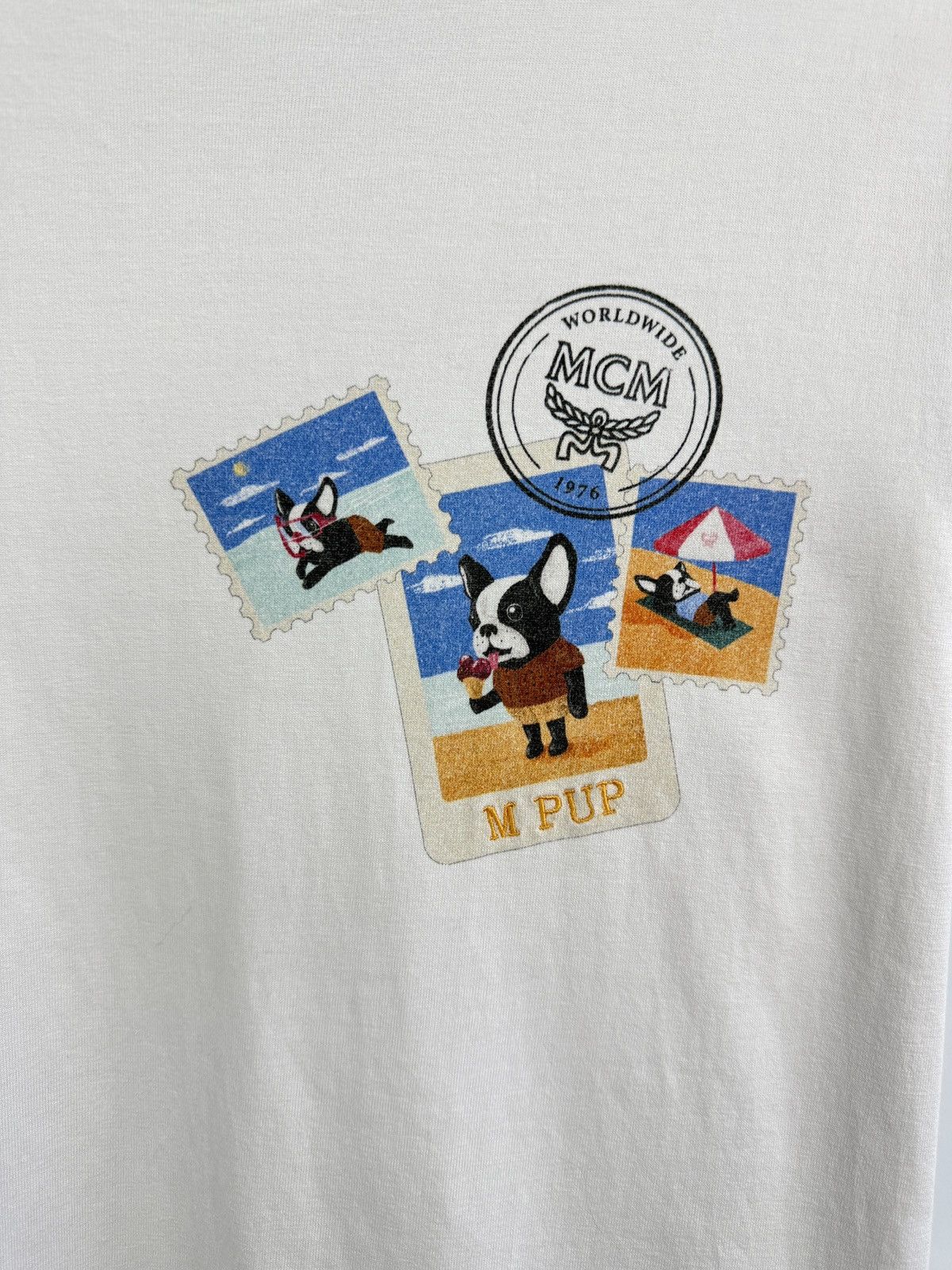 MCM × Vintage 🇮🇹 MCM M Pup Luxury T-Shirt Rare Retro Hype Size US M / EU 48-50 / 2 - 4 Thumbnail