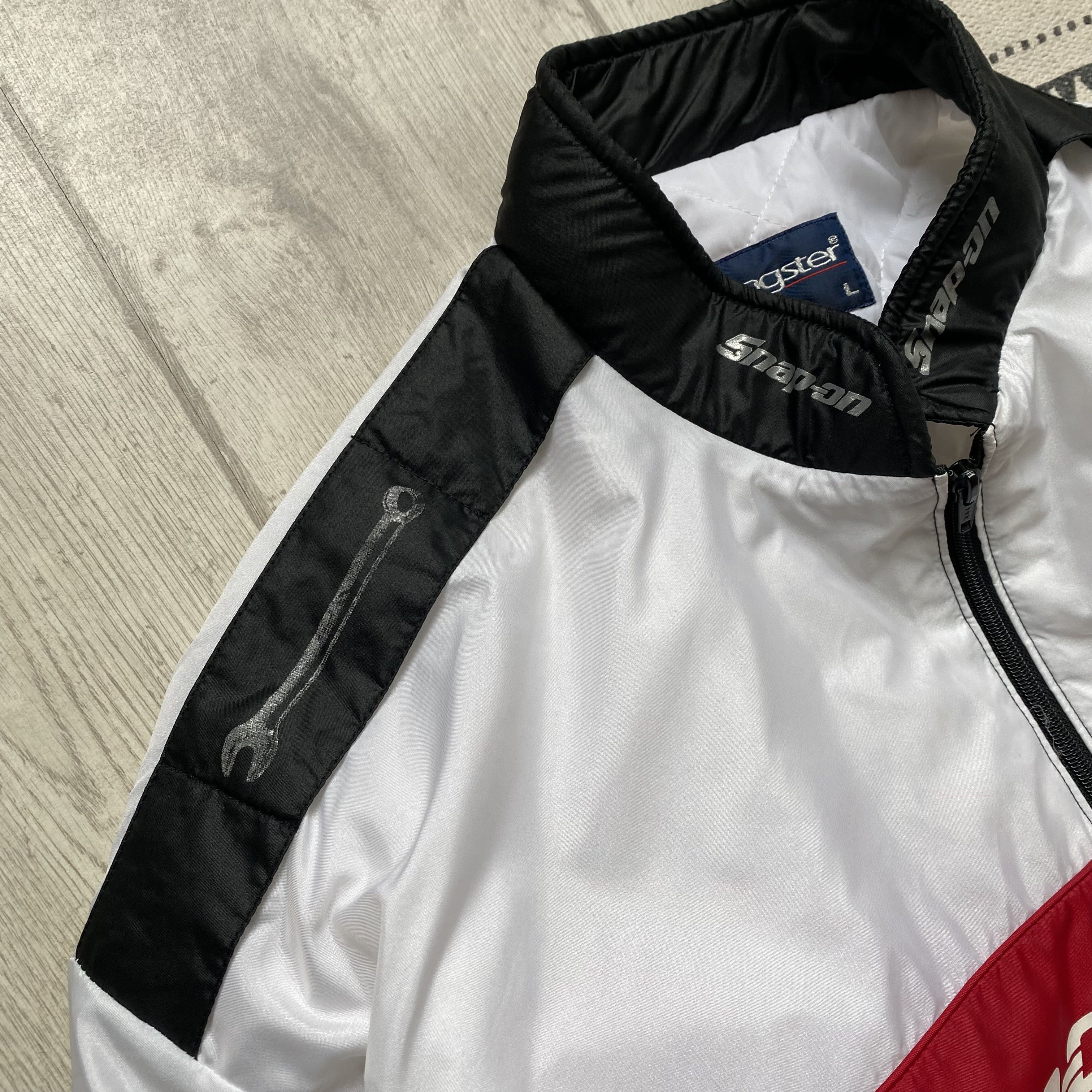 Formula 1 Vintage 90s Racing NASCAR Snap On Jacket F1 Formula Size US L / EU 52-54 / 3 - 2 Thumbnail