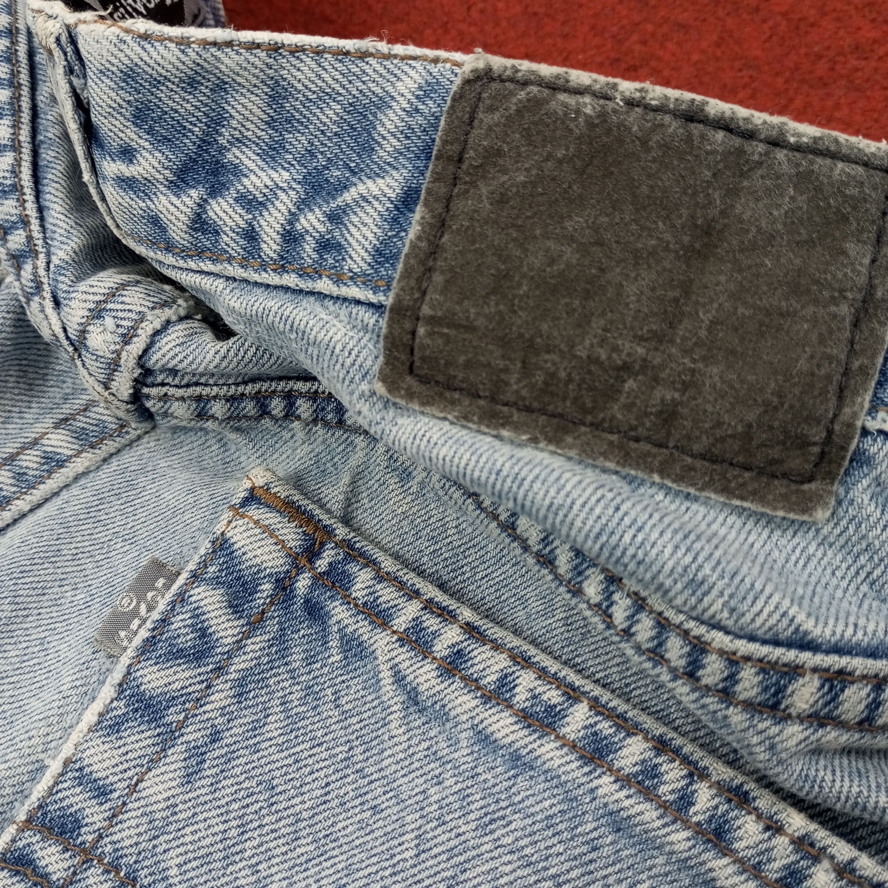 Levi's Levis Straight Relaxed Silver Tab Distressed Jeans c244n23 Size US 32 / EU 48 - 15 Thumbnail