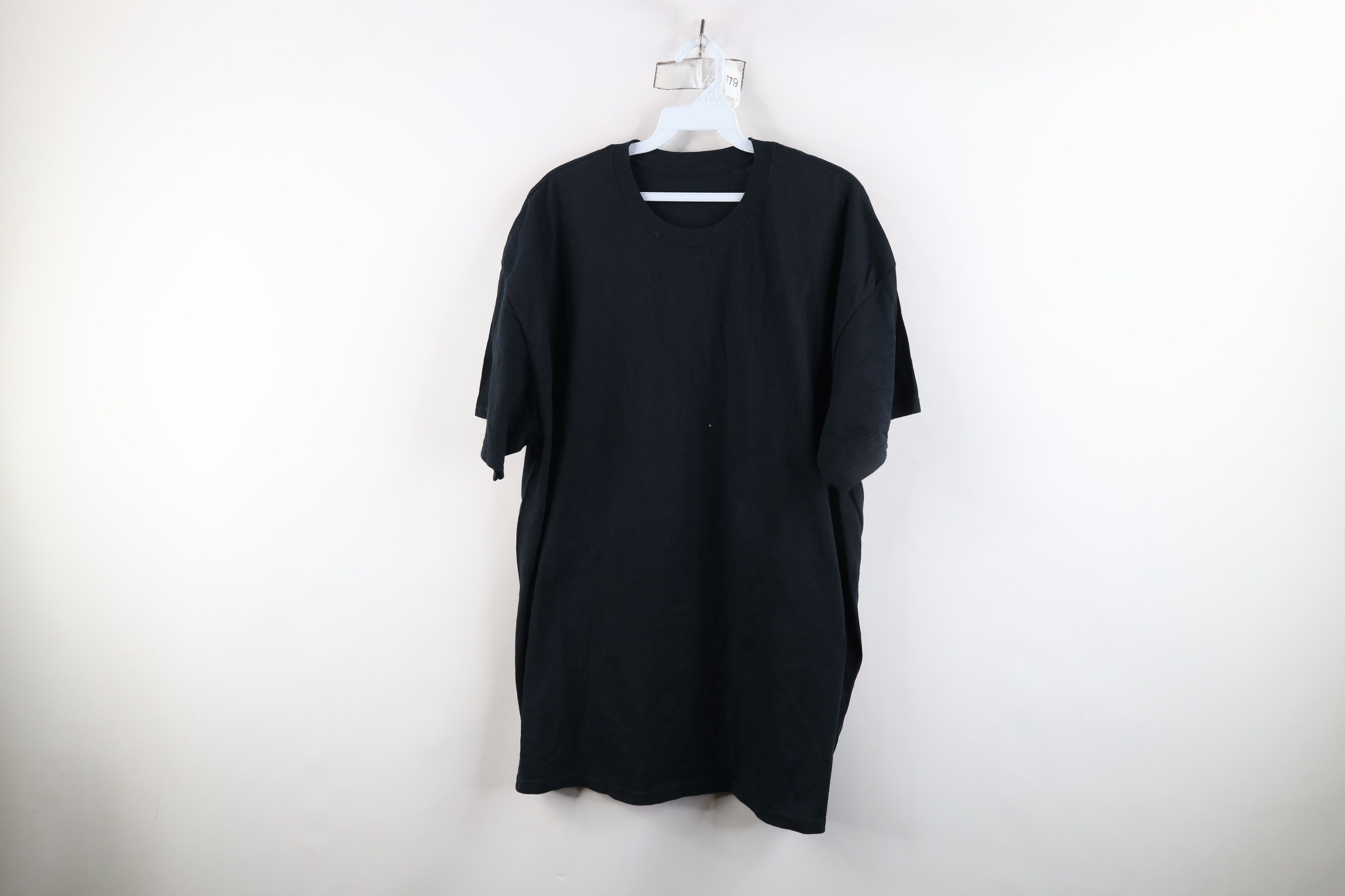 Vintage Vintage 90s Streetwear Cotton Short Sleeve T-Shirt Black Size US XL / EU 56 / 4 - 1 Thumbnail