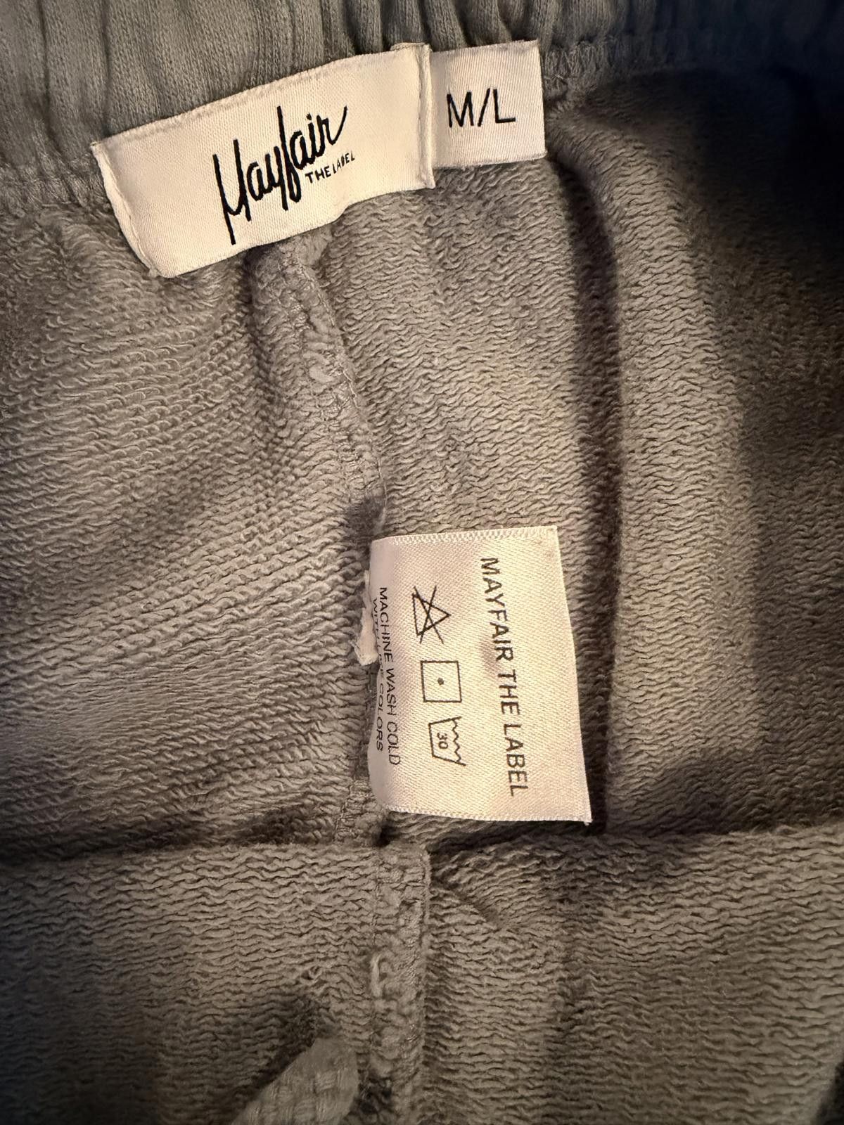 Other Mayfair the Label Blue Sweatpants M/L Size ONE SIZE - 6 Thumbnail