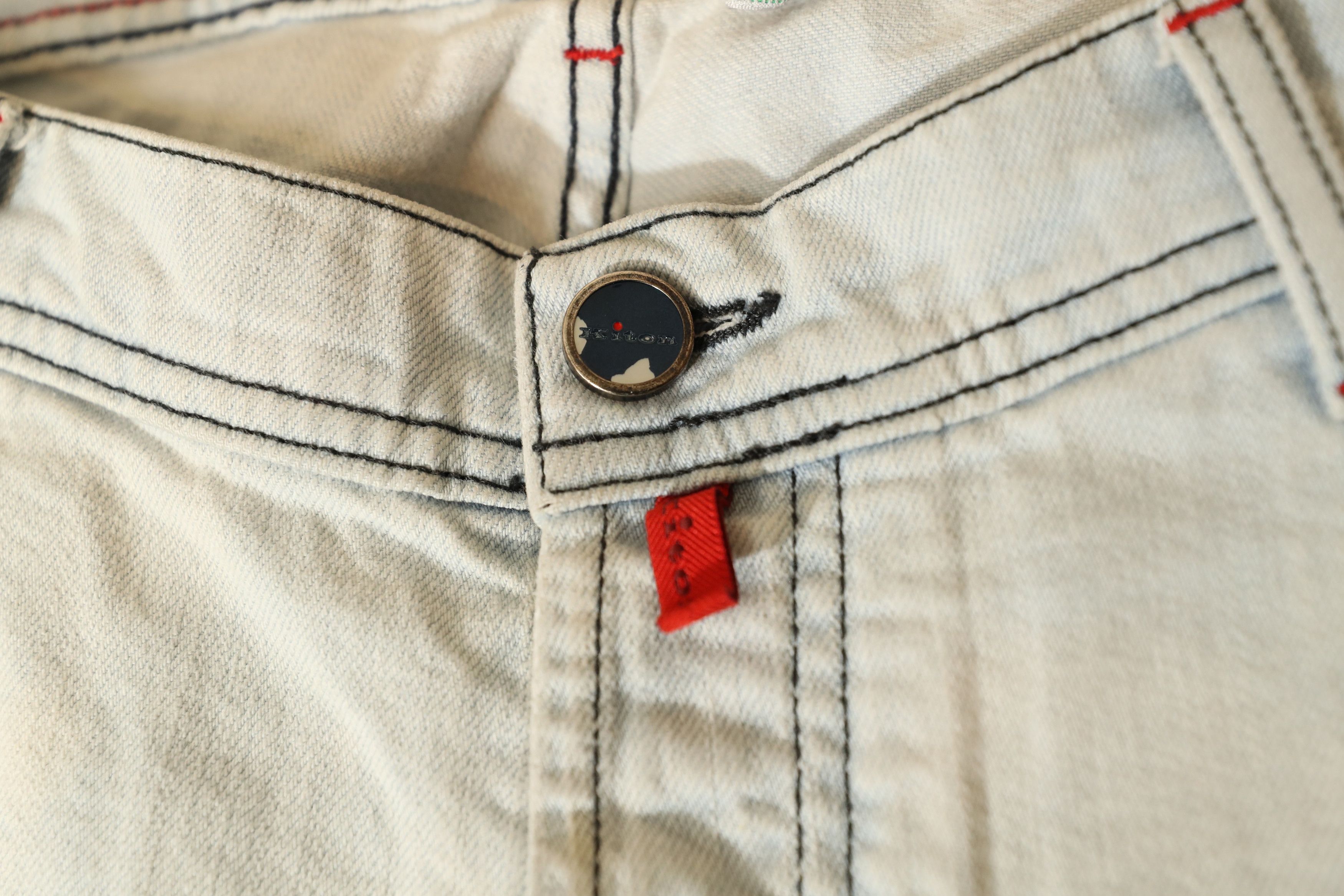 Kiton Kiton Mens 5 Pocket Slim Jeans (38) Size US 38 / EU 54 - 4 Thumbnail