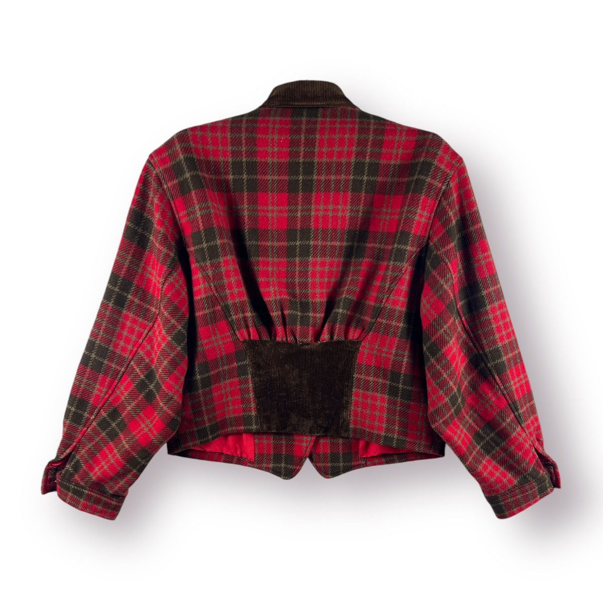 Other 🔥 BONDAGE TARTAN Nemeth inspired CROPPED JACKET Size L / US 10 / IT 46 - 15 Thumbnail
