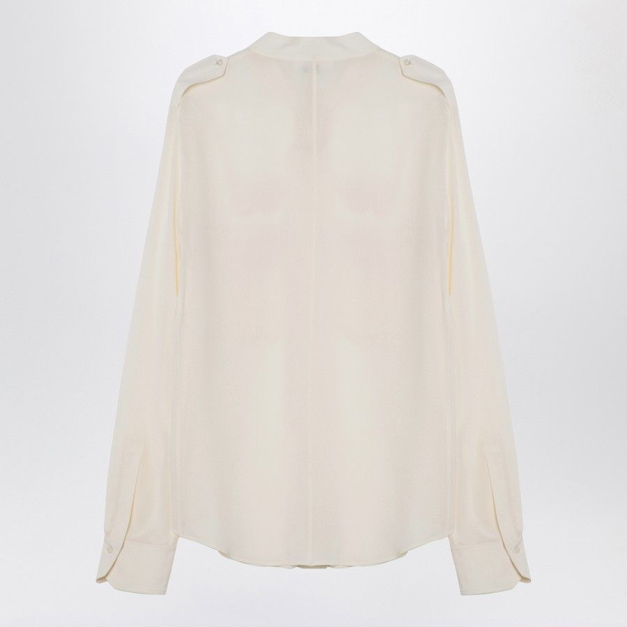 Chloe o1d2blof0824 Blouse in Ivory Size XS / US 0-2 / IT 36-38 - 2 Thumbnail