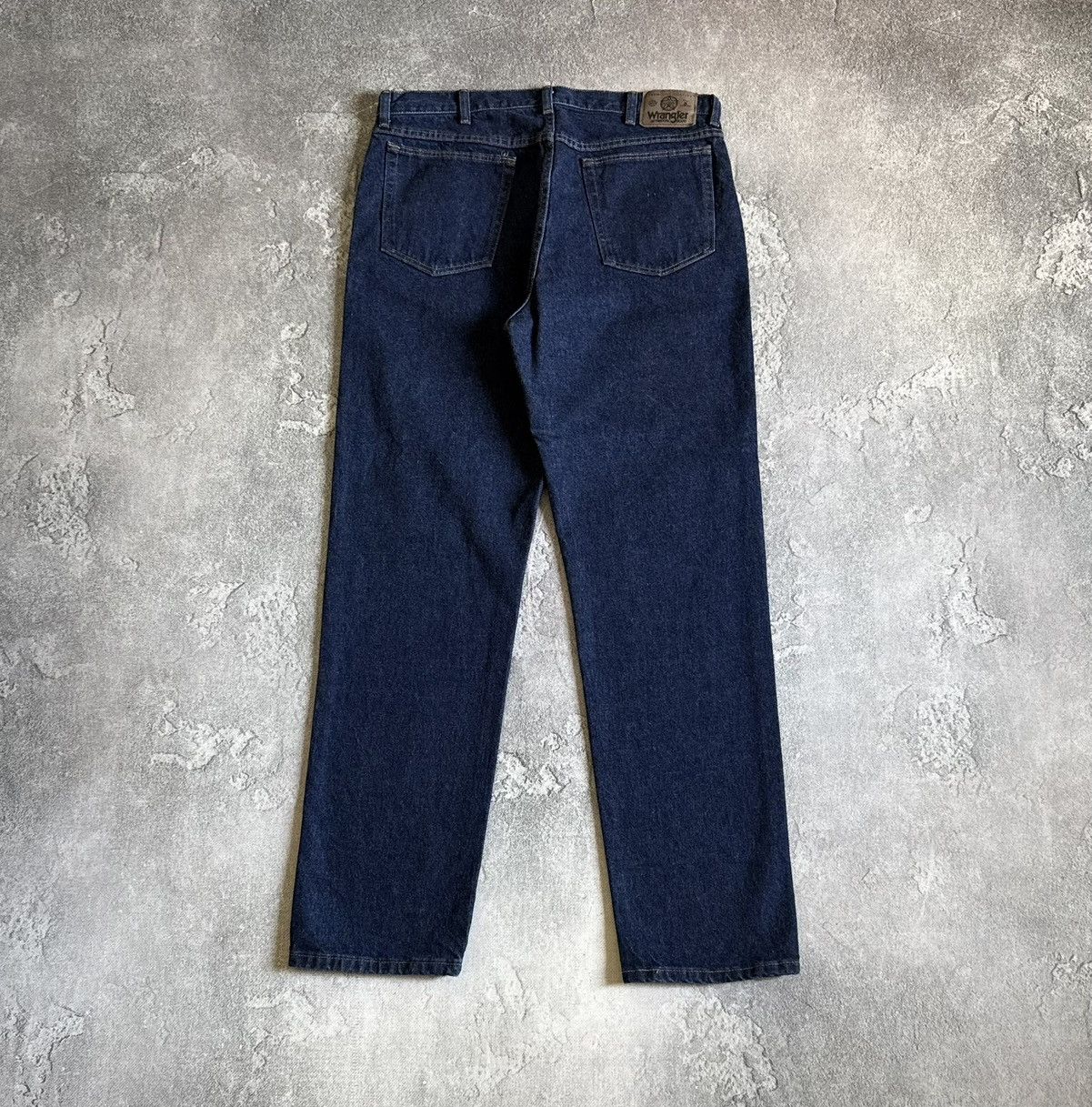Wrangler Wrangler 36/32 dark blue denim pants jeans trousers casual Size US 36 / EU 52 - 4 Thumbnail
