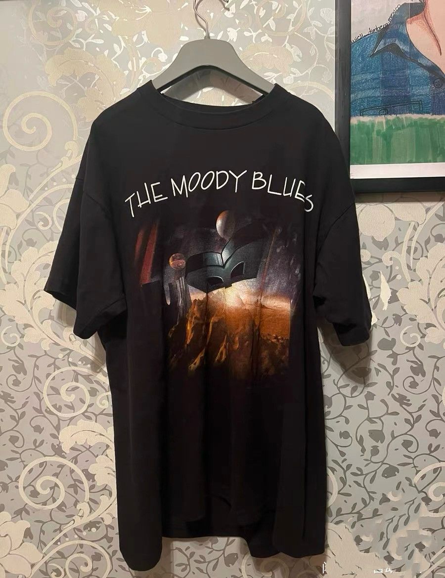 Vintage THE MOODY BLUES band tee fruit tag Size US XL / EU 56 / 4 - 1 Thumbnail