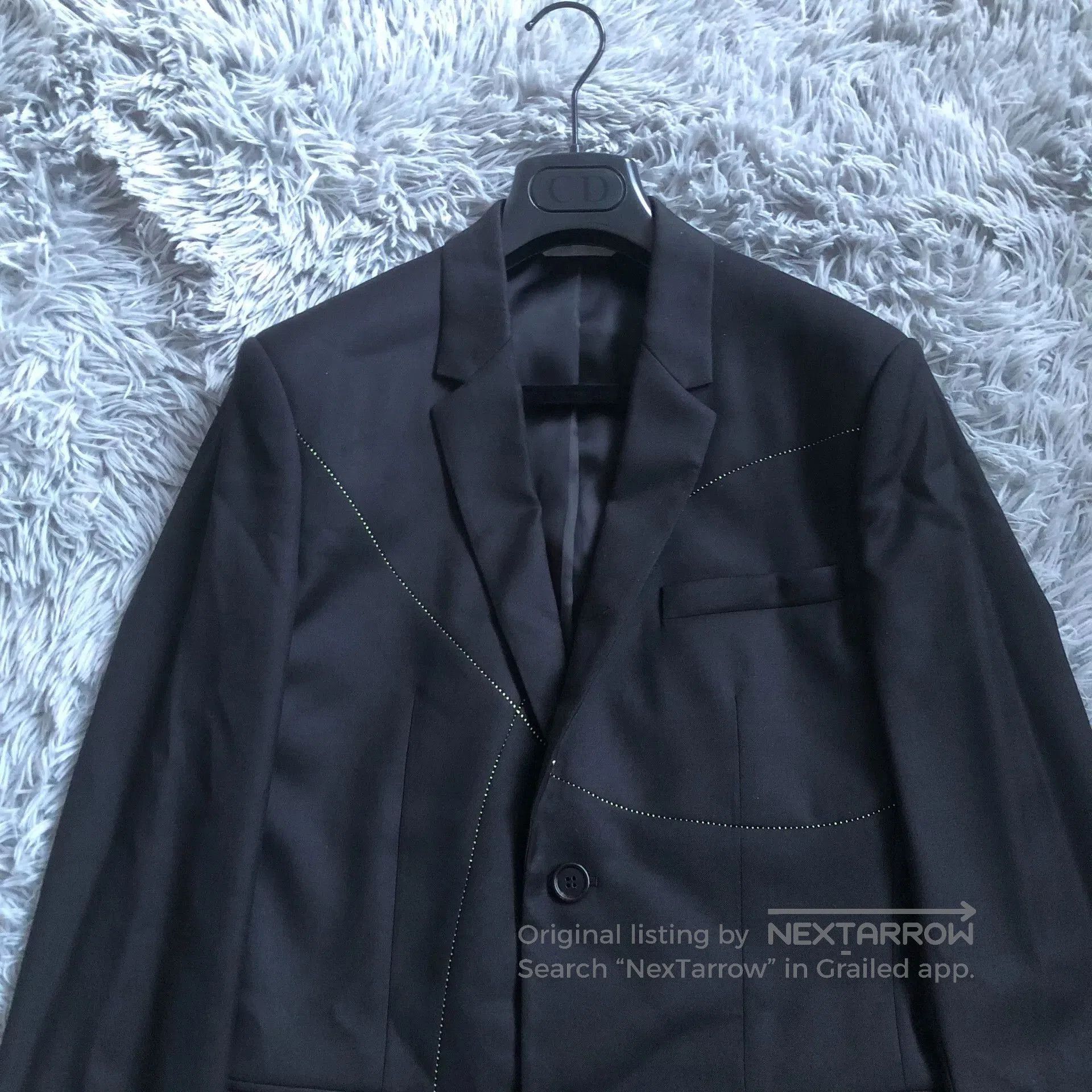 Dior Dior Homme 15ss Stitched Wool Suit. Size US S / EU 44-46 / 1 - 2 Thumbnail