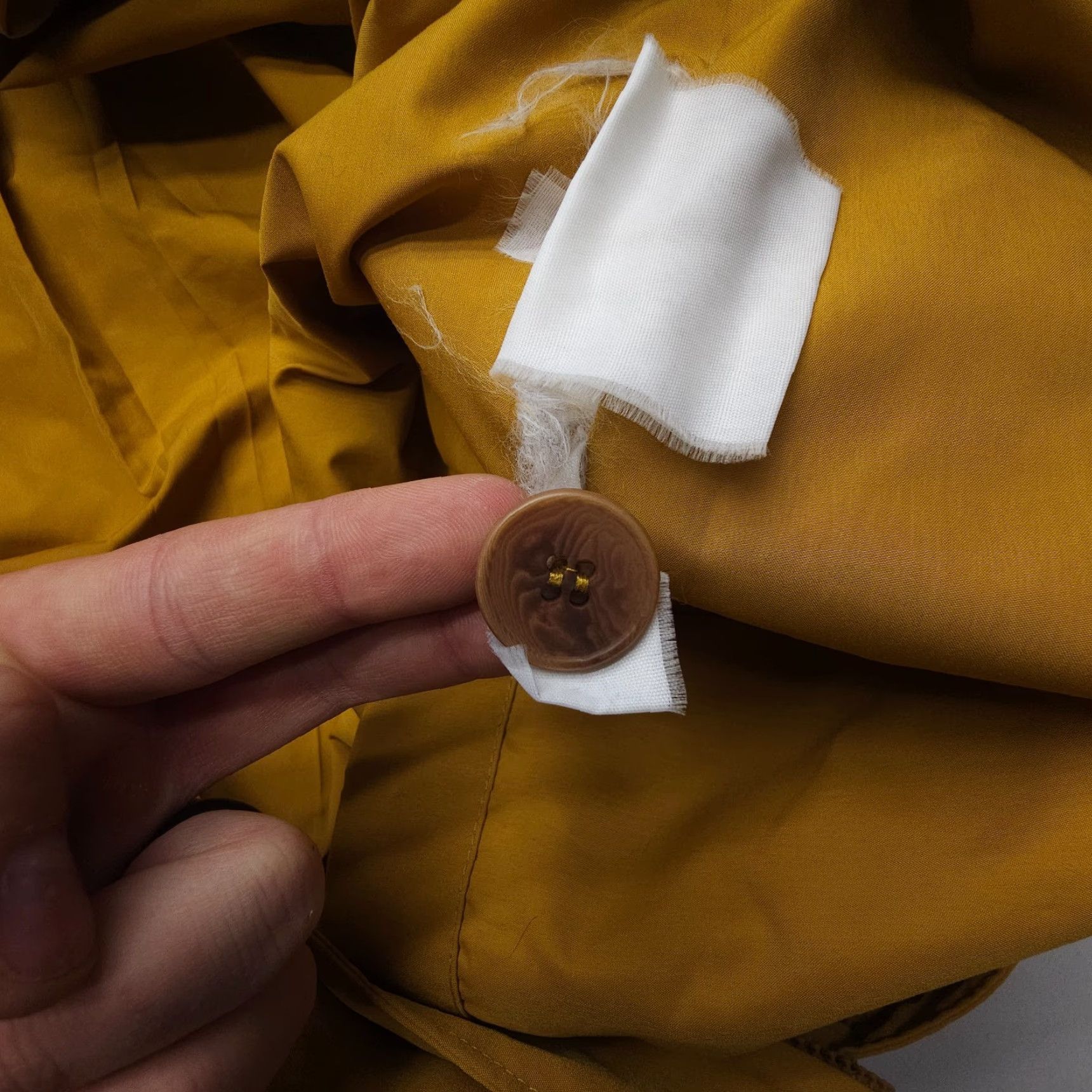 Patagonia VINTAGE Patagonia Jacket Yellow Long Coat 90s Safari Travel Trench Cotton Twill Women Size 12 Mens Nearby? Size XL / US 12-14 / IT 48-50 - 6 Thumbnail