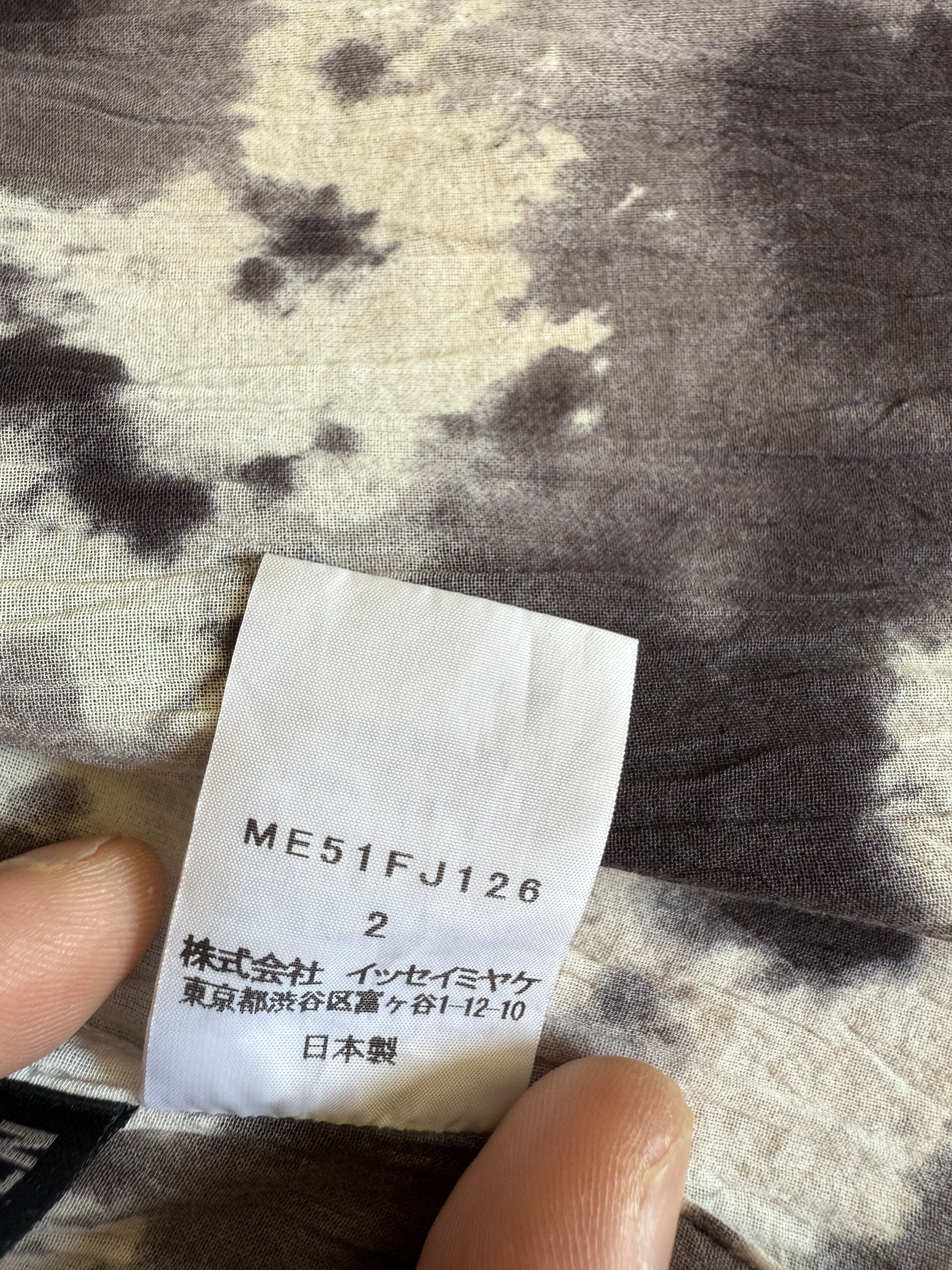 Issey Miyake Issey Miyake Watercolor Shirt Size US S / EU 44-46 / 1 - 9 Thumbnail