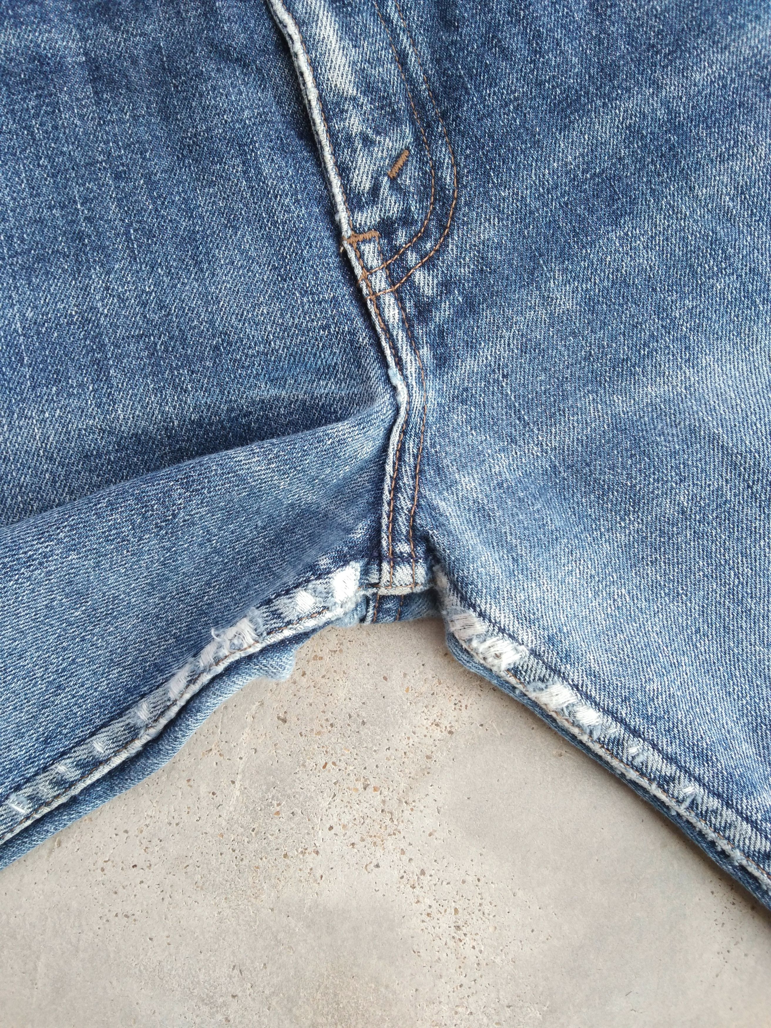 Levi's Vintage Levi's Jeans 532 Faded Blue Distressed Denim 32x30 Size US 32 / EU 48 - 6 Thumbnail