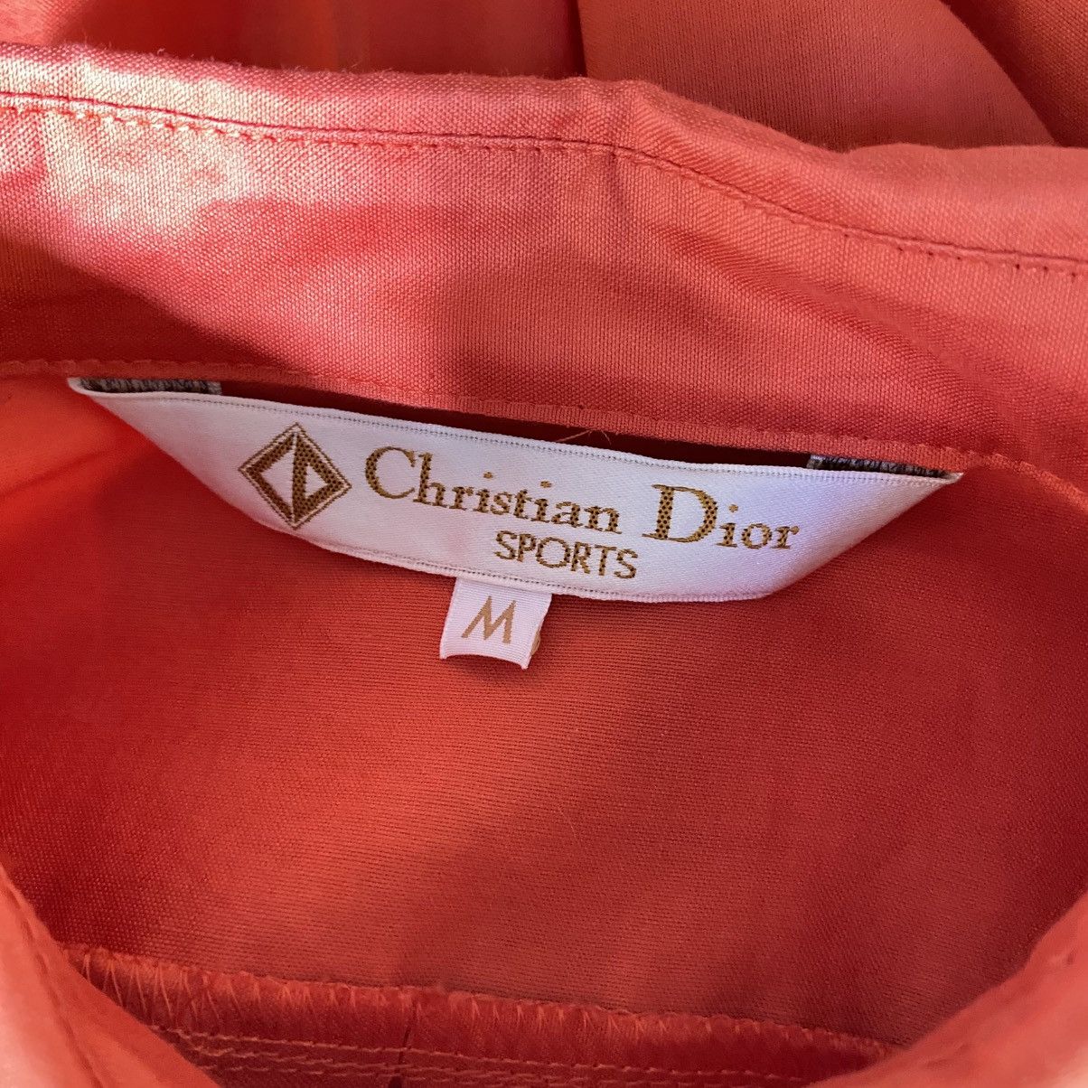Dior Christian Dior Soft Orange Long Sleeve Shirt Size M / US 6-8 / IT 42-44 - 23 Thumbnail