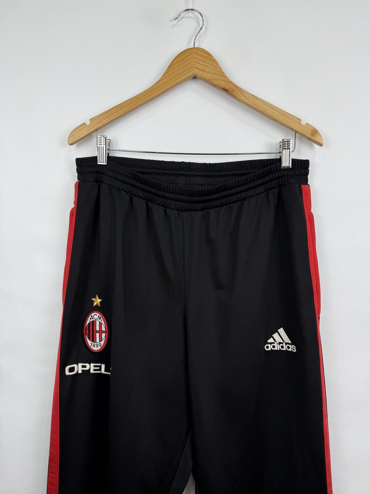 Adidas 🇮🇹 Vintage Y2K Adidas Ac Milan Opel Tracksuit Retro Rare Hype Size US L / EU 52-54 / 3 - 9 Thumbnail