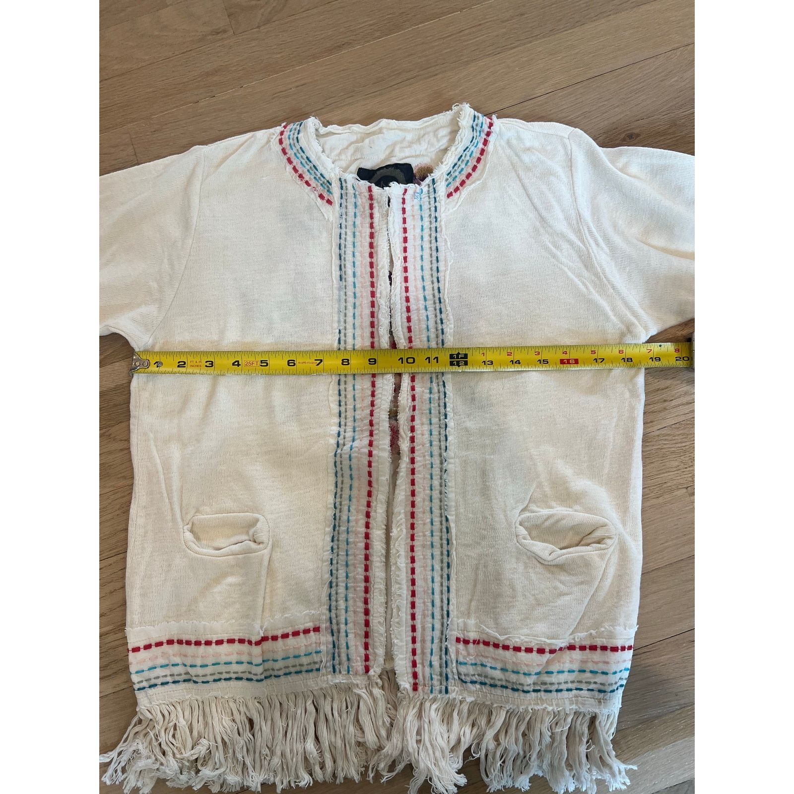 Johnny Was Johnny Was Yatiz Cardigan in Ivory (Sz S) Size S / US 4 / IT 40 - 3 Thumbnail