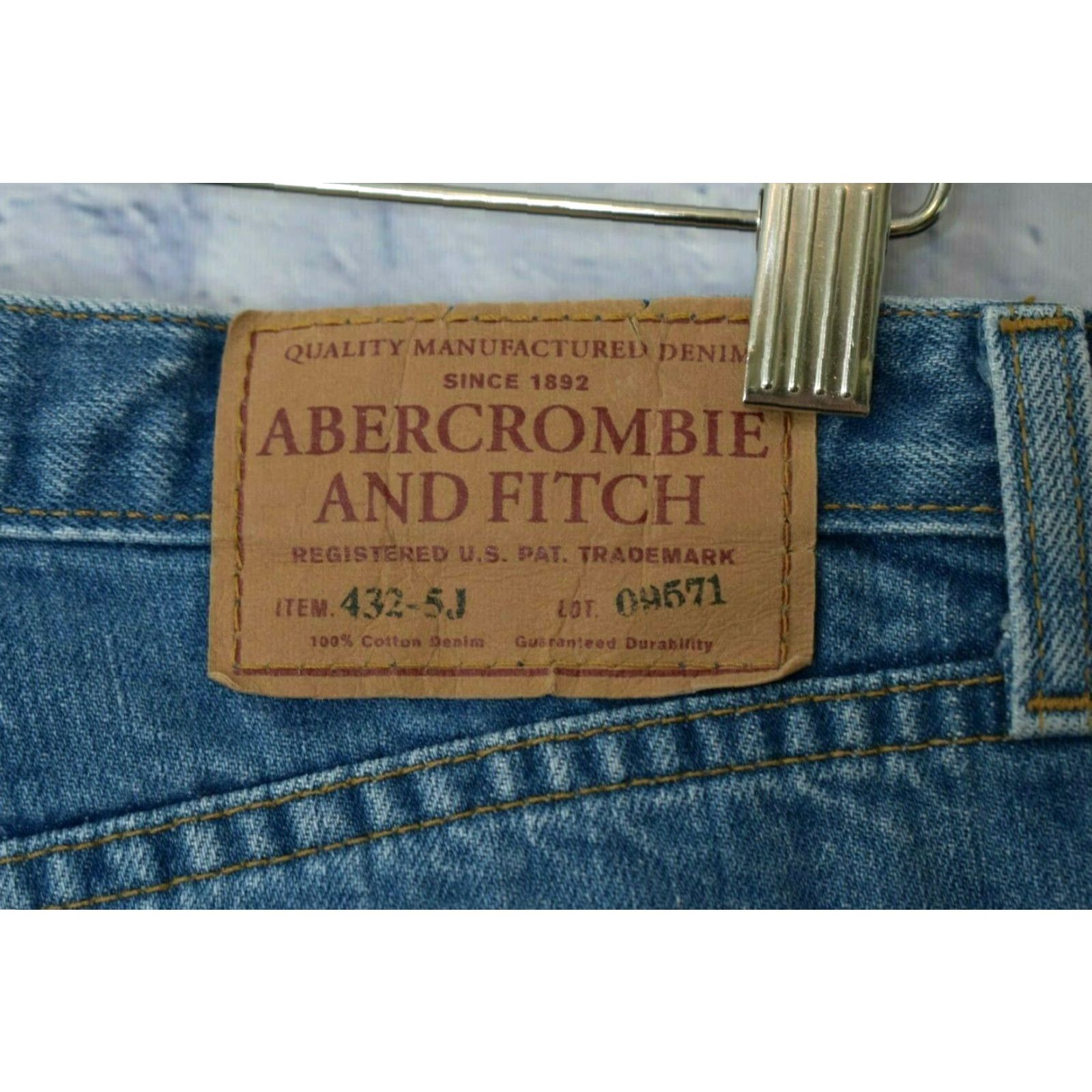 Abercrombie & Fitch Vintage Abercrombie & Fitch Button Fly Flare Jeans Womens 4 Actual 30x32 USA Size 30" / US 8 / IT 44 - 3 Thumbnail