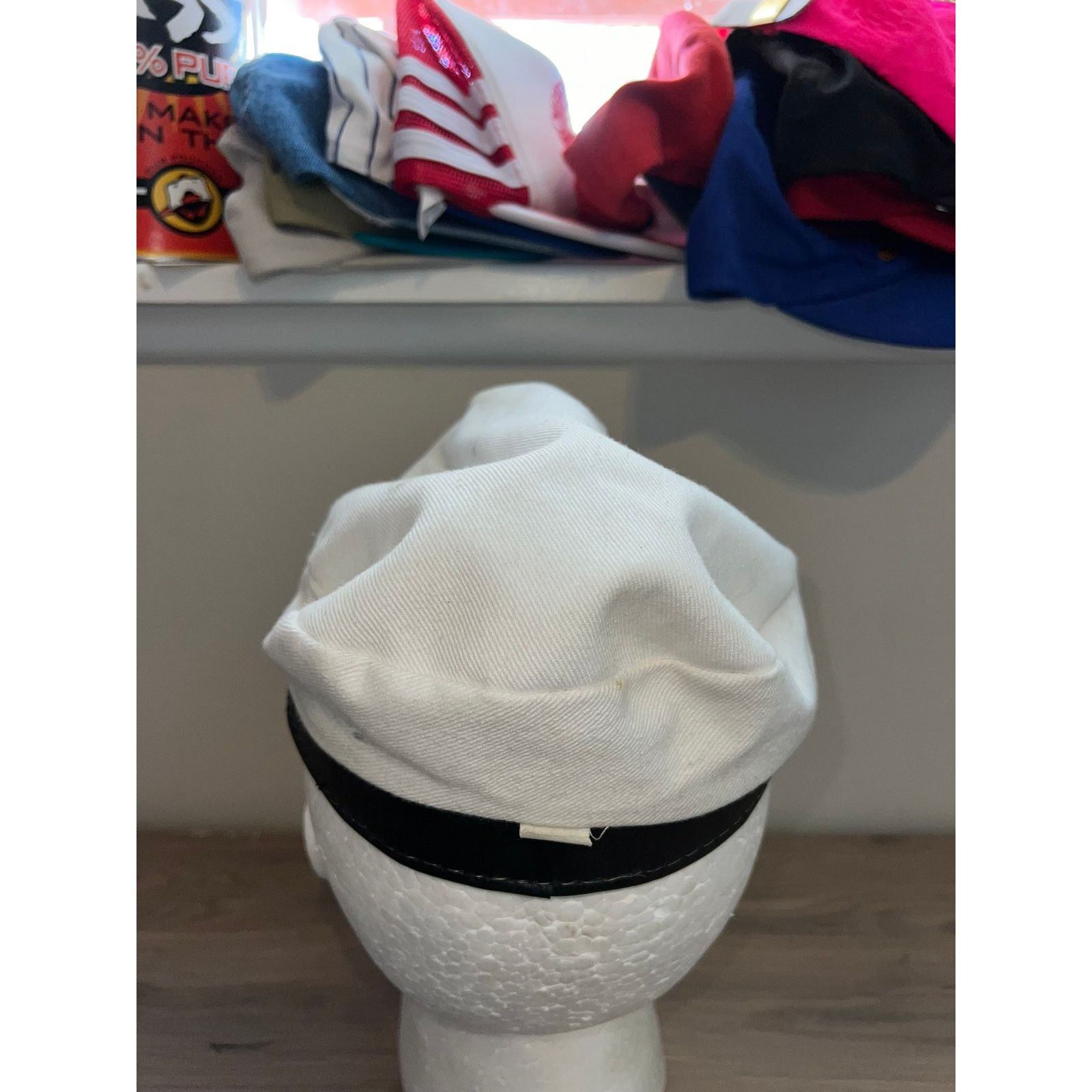 Disney 1980s 70s Vintage Walt Disney World Sailboat Sailor Hat VTG Size ONE SIZE - 6 Thumbnail