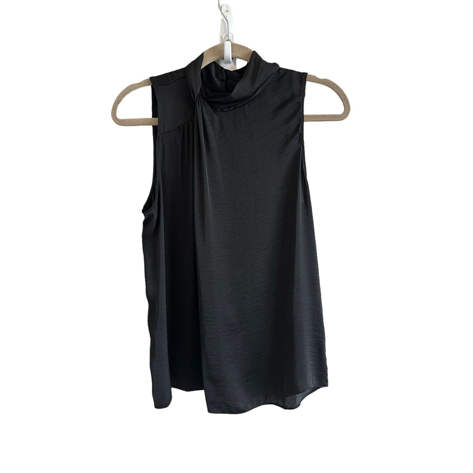 Other Naked Zebra Black Sleeveless Tie Knot High Neck Blouse - M Size M / US 6-8 / IT 42-44 - 2 Thumbnail