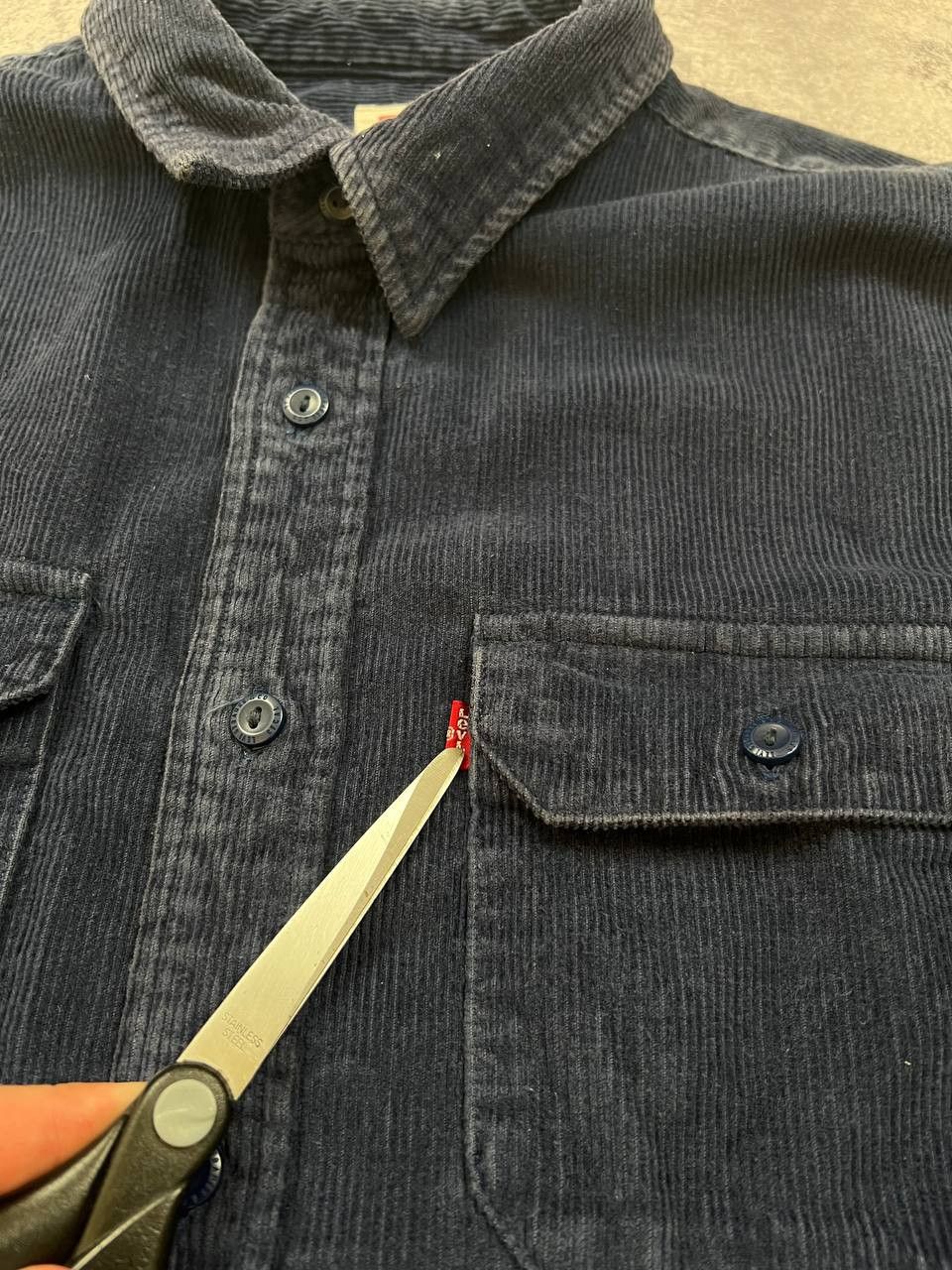 Levi's Vintage Levi’s Shirt Velvet Relaxed Jacket Overshirt Size US M / EU 48-50 / 2 - 4 Thumbnail