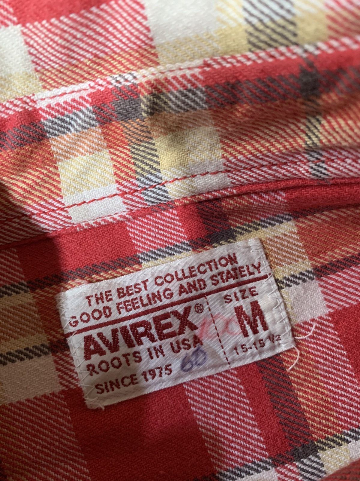 Avirex Vintage AVIREX Heavy Rugged Plaid Flannel Double Pocket Size US M / EU 48-50 / 2 - 4 Thumbnail