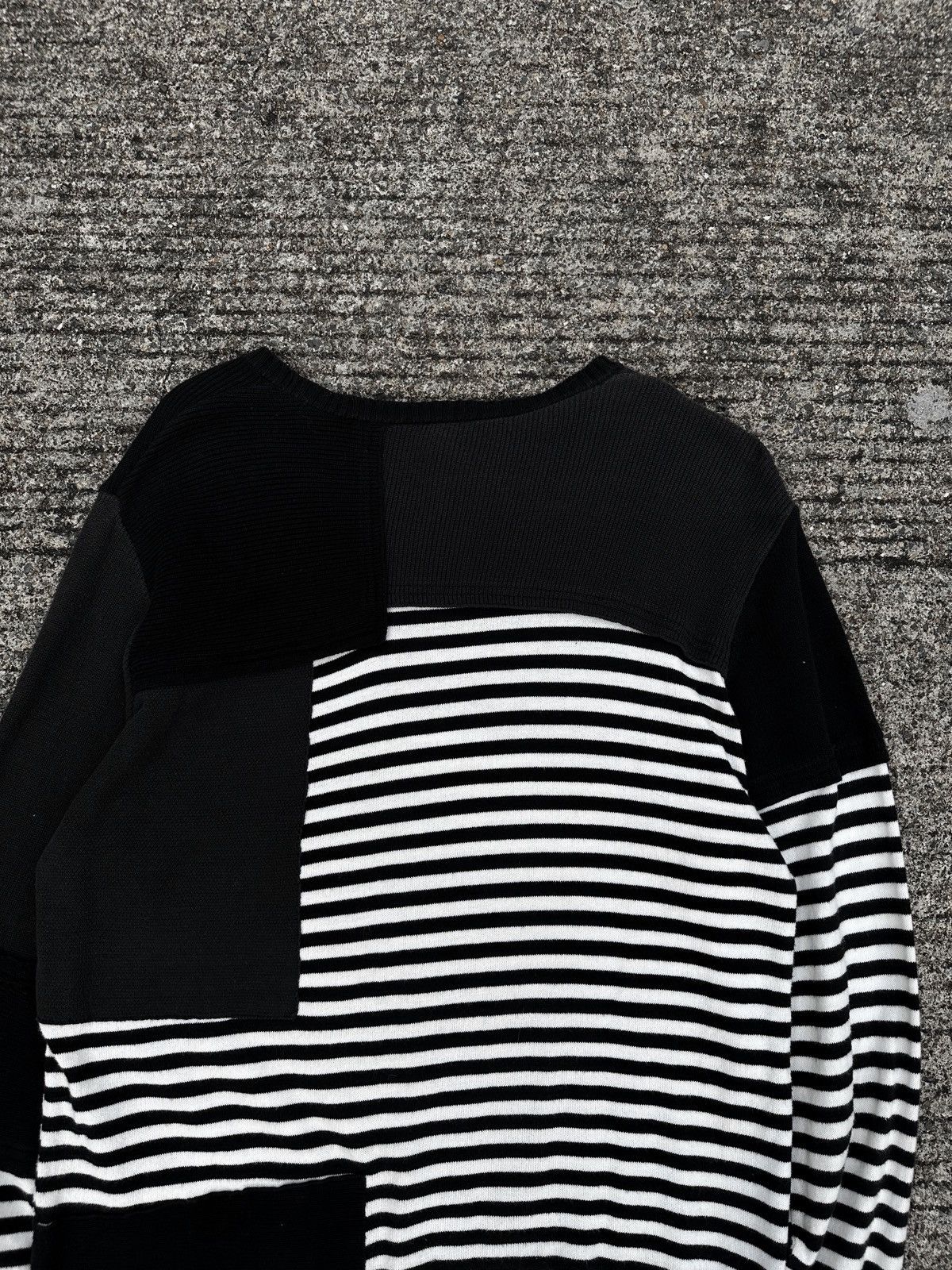 Maison MIHARA YASUHIRO Mihara Yasuhiro Reconstructed Punk Knitted Shirt Size US M / EU 48-50 / 2 - 11 Thumbnail