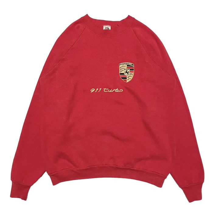 Porsche sweatshirt vintage hot sale