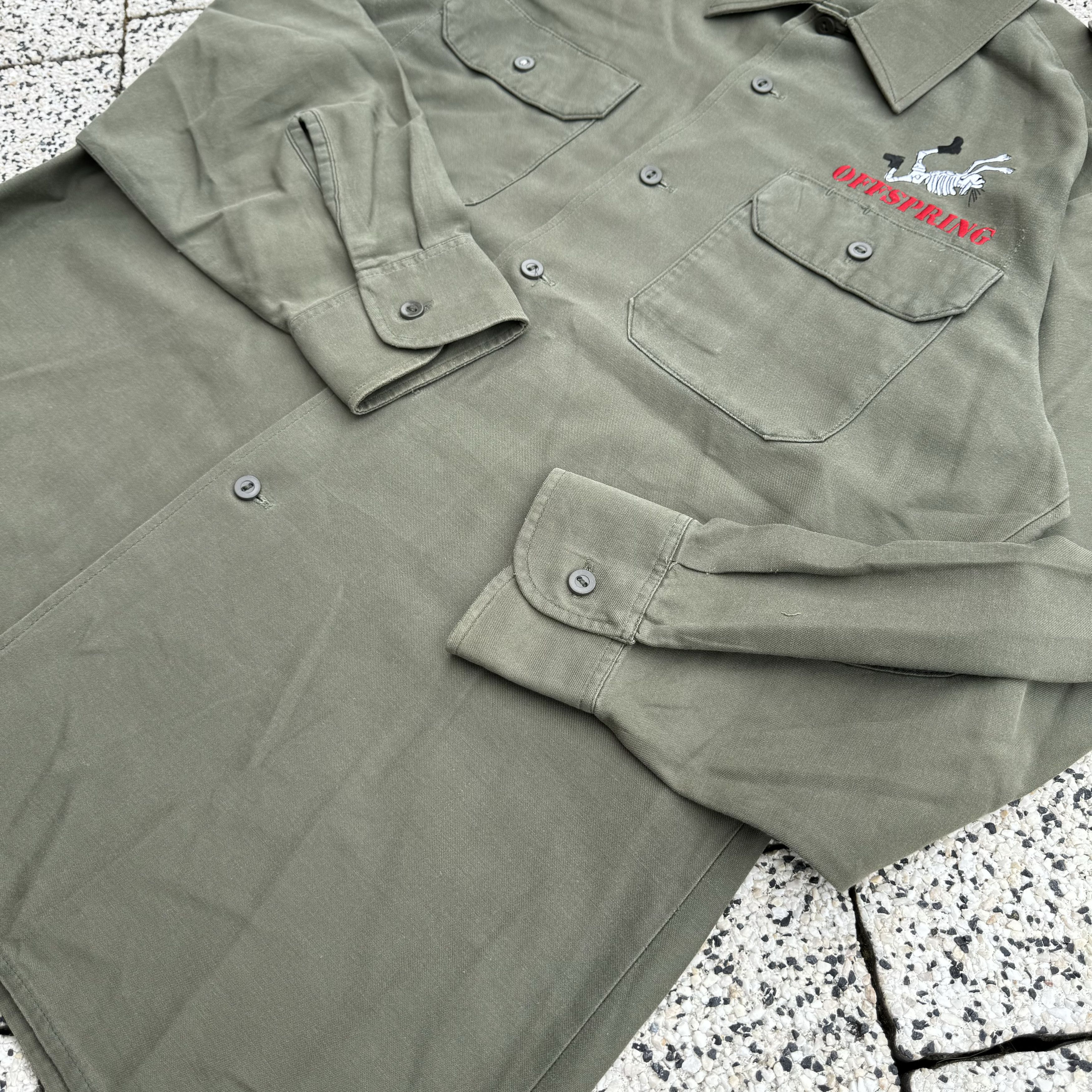 Band Tees × Vintage OFFSPRING SMASH 1994 RARE BAND SHIRT BUTTON UP Size US XL / EU 56 / 4 - 9 Thumbnail