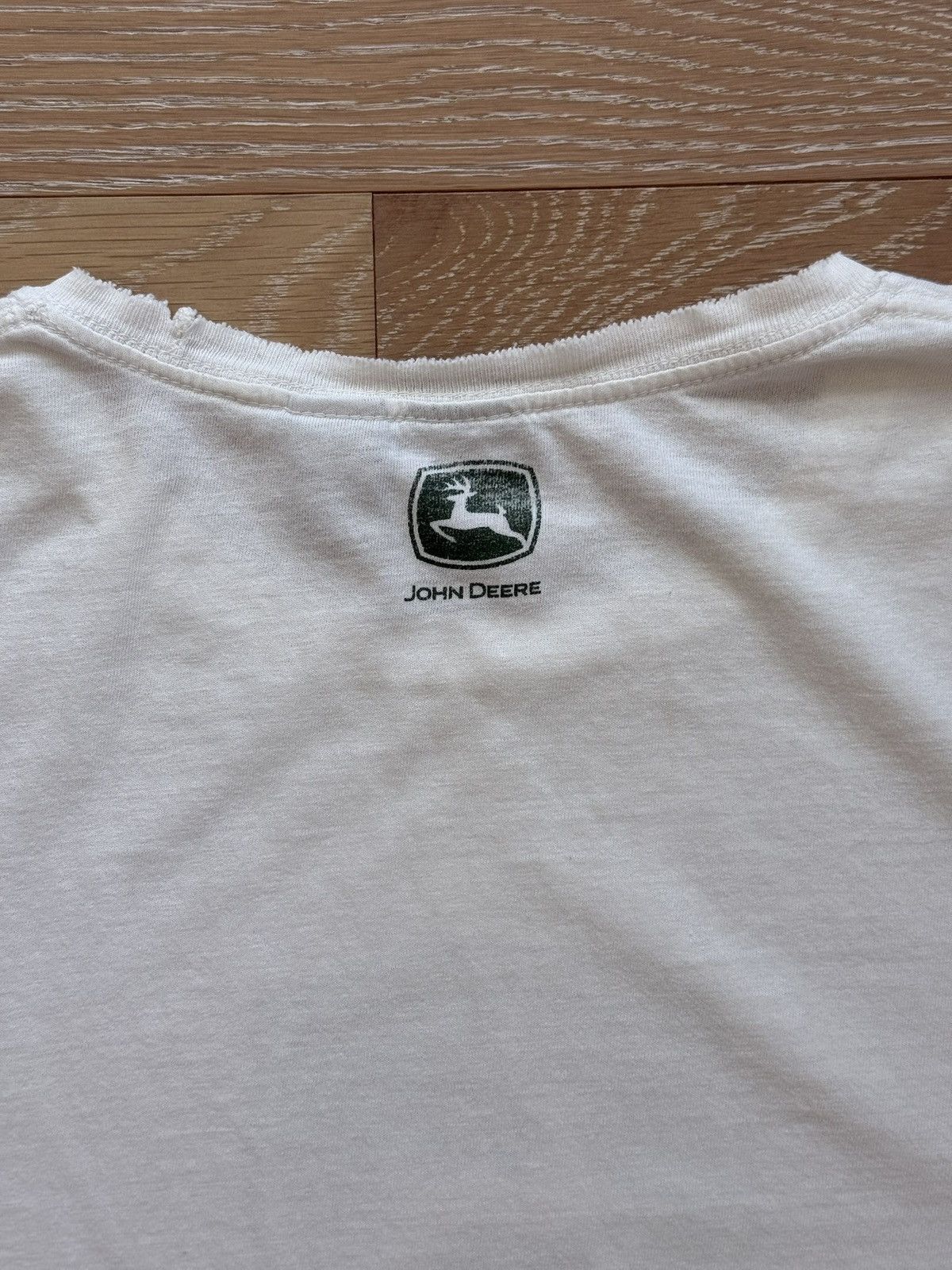 John Deere Thrashed John Deere Logo Shirt Size US XL / EU 56 / 4 - 4 Thumbnail