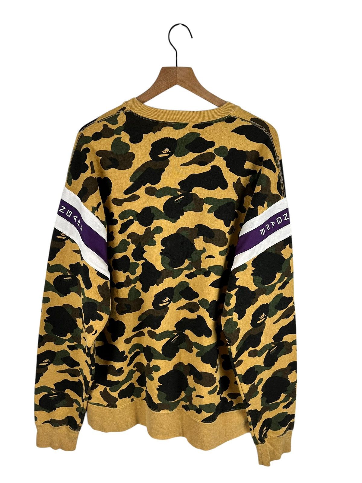 Bape Bape 1st Camo Side Button Sweatshirt Size US XXL / EU 58 / 5 - 4 Thumbnail