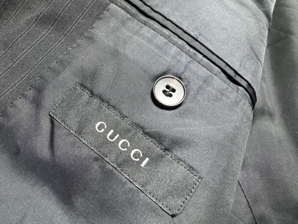 Gucci Gucci Striped Wool Blazer Size 40R - 5 Thumbnail
