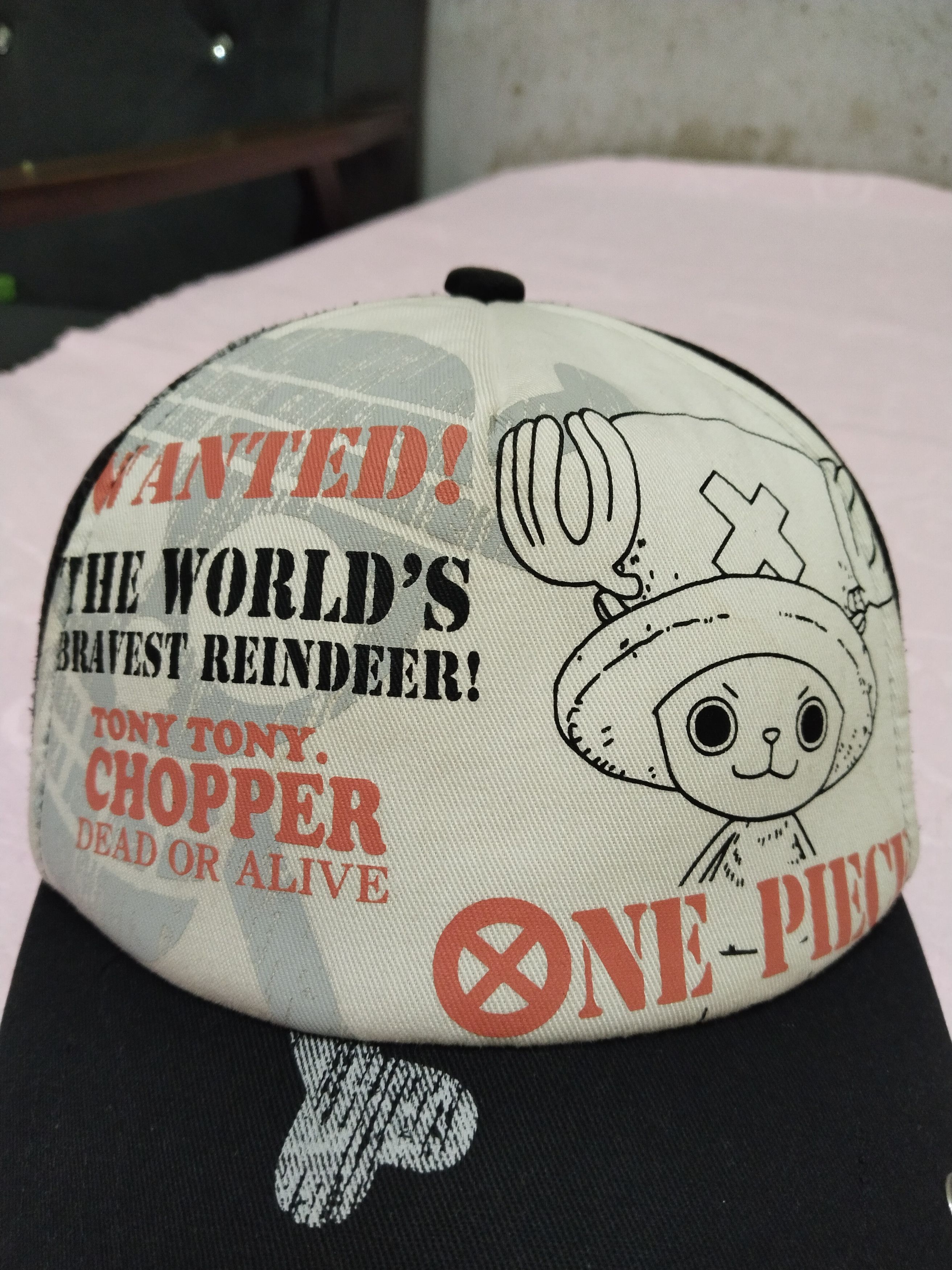 Anime × One Piece × Vintage ONE PIECE DISTRESSED STYLE CAP Size ONE SIZE - 2 Thumbnail