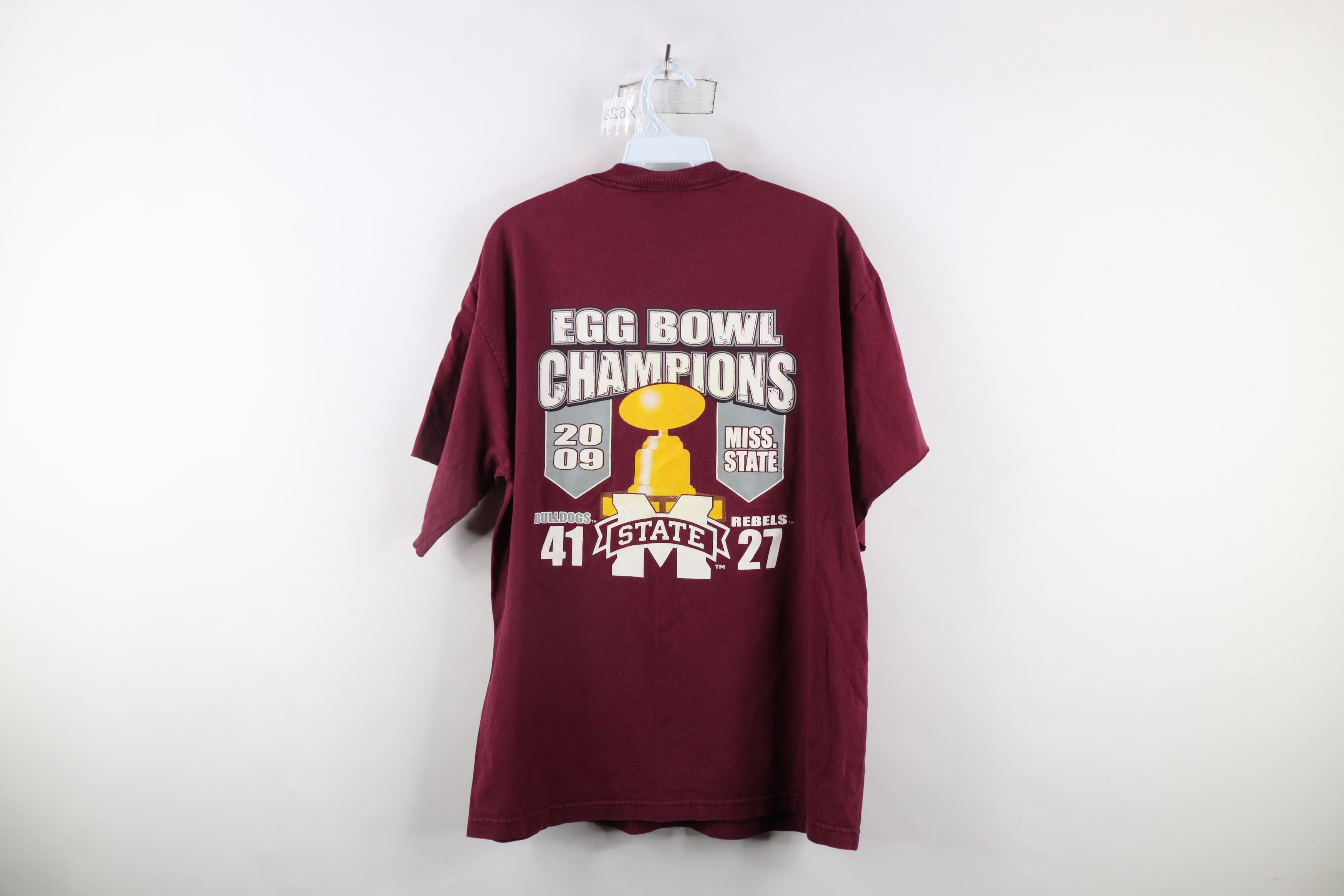 Vintage Vintage Bowl Champions Mississippi State University T-Shirt Size US L / EU 52-54 / 3 - 10 Thumbnail