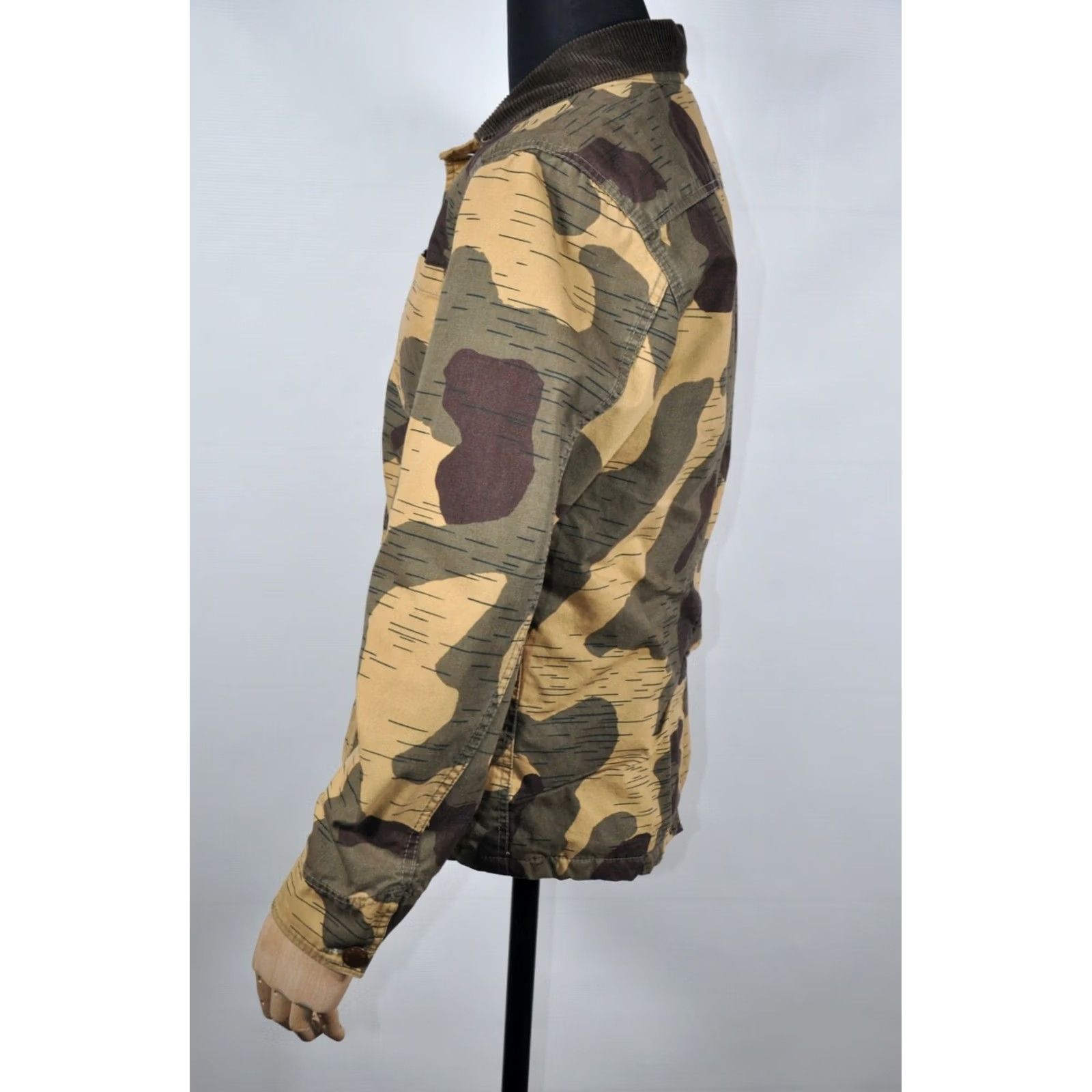 Edwin EDWIN Road Lined Jacket Camouflage Men's M Jacket Adult M Multicolor Camouflage Cotton 20%Wool 35%Acryl 45%Polyester Casual Mens Size US M / EU 48-50 / 2 - 4 Thumbnail