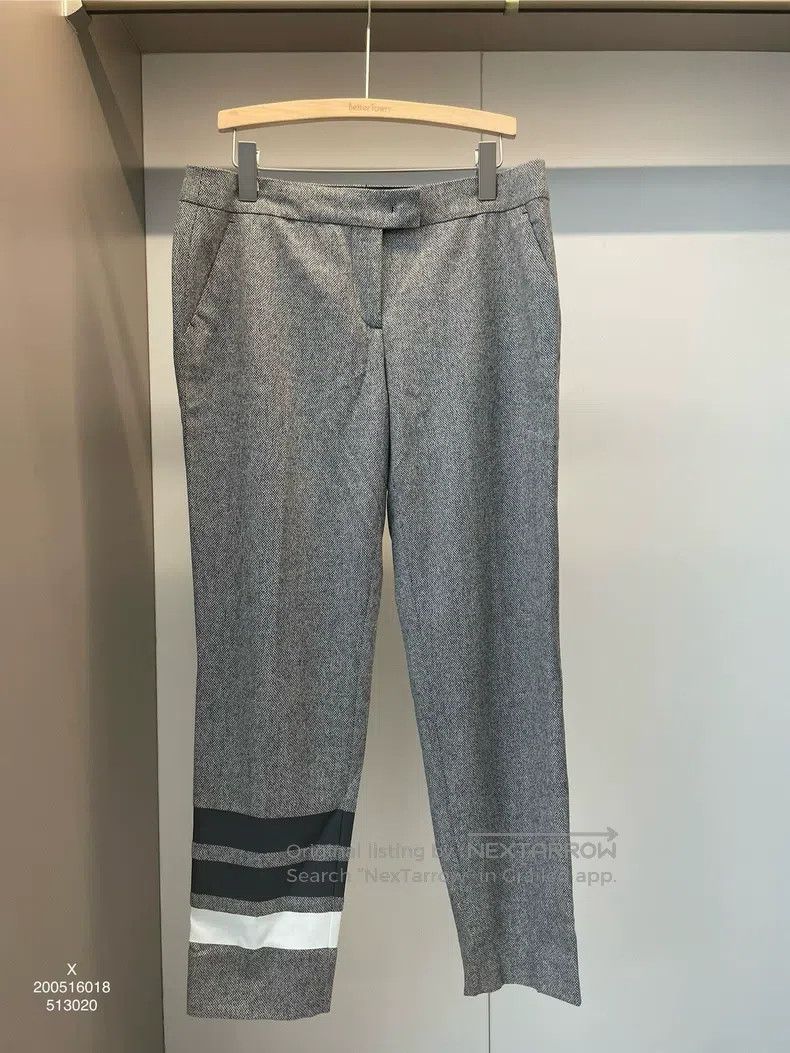 Fendi Fendi Gray wool trousers Size 44L - 1 Thumbnail