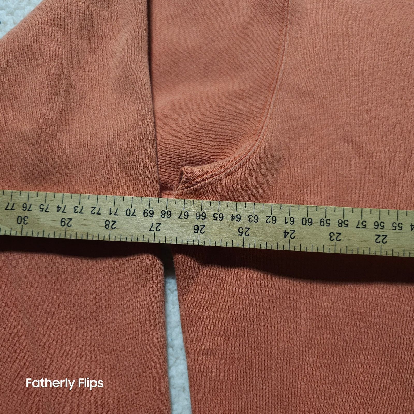 Polo Ralph Lauren Polo Ralph Lauren Burnt Orange Waffle Lined Sweatshirt L Size US L / EU 52-54 / 3 - 5 Thumbnail