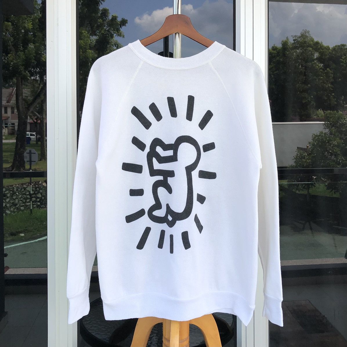 Keith Haring Vintage 90s Keith Haring Sweatshirts Made In USA 🇺🇸 Size US M / EU 48-50 / 2 - 1 Thumbnail
