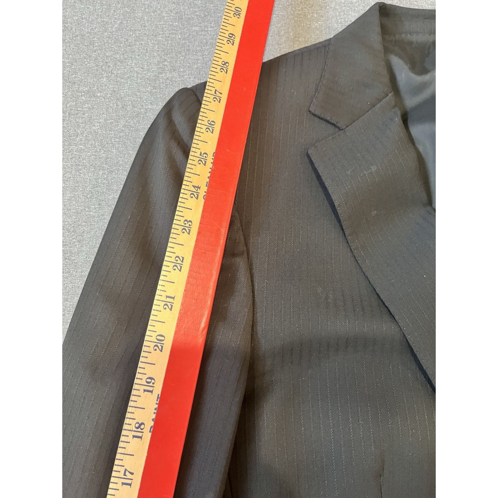 Ermenegildo Zegna ERMENEGILDO ZEGNA Blazer Mens 50L Black Wool 100% Sport Coat Size 50L - 5 Thumbnail