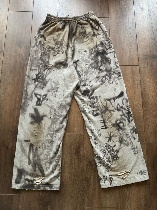 Balenciaga Balenciaga Graffiti Skater Sweatpants Size S Grailed
