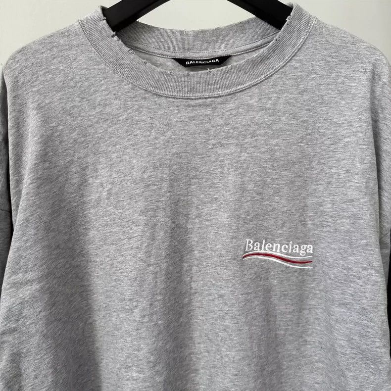 Balenciaga Balenciaga Balenciaga Logo Long Sleeve T-Shirt-2506 Size US M / EU 48-50 / 2 - 3 Thumbnail