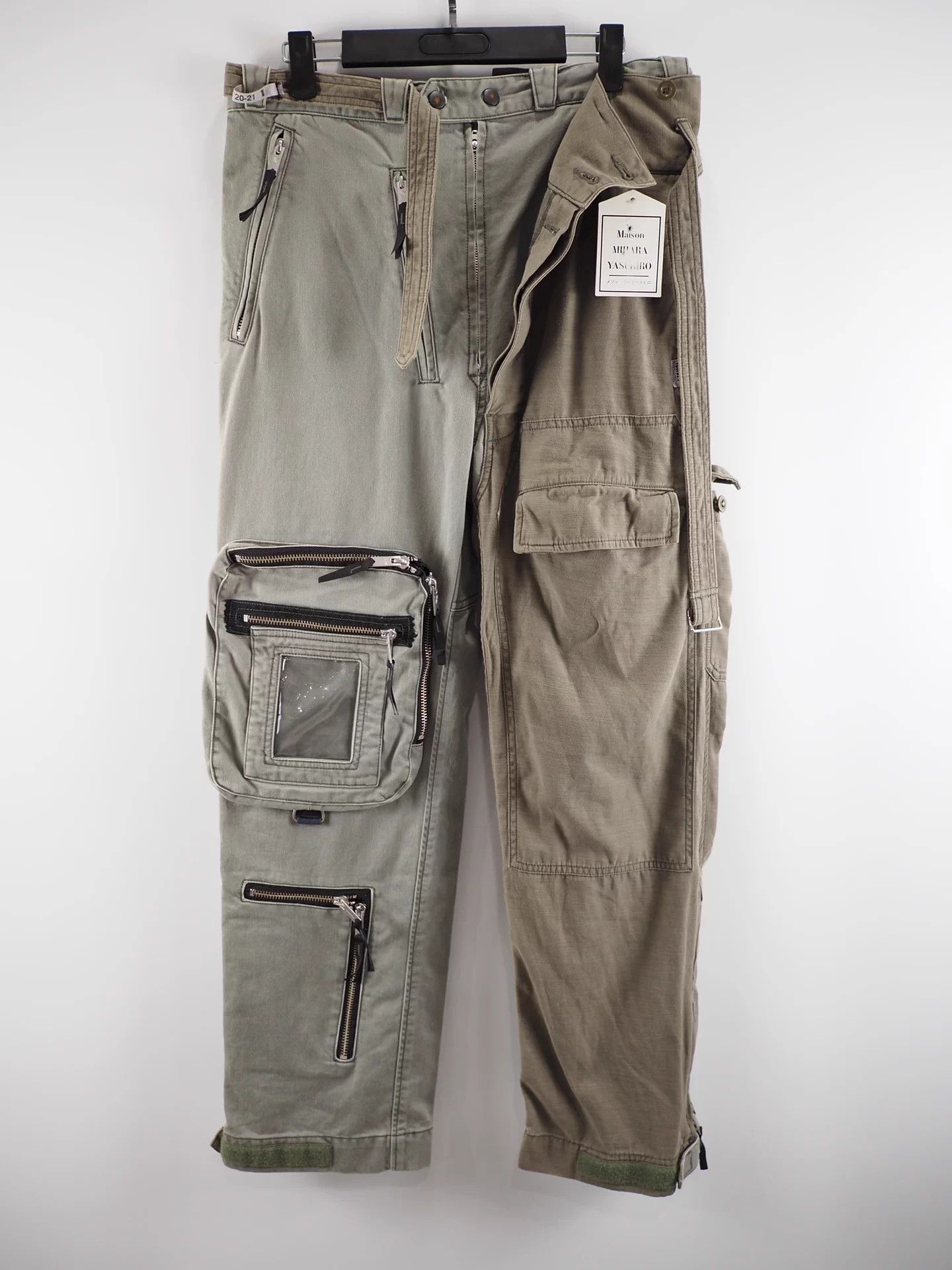 Other FW20 Runway Style MMY Colorblock Multi-Pocket Overalls Size US 28 / EU 44 - 1 Thumbnail