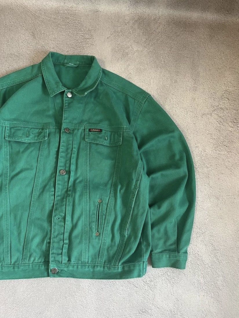 Japanese Brand Acant Garde Carhartt style Kenye West denim jacket Size US L / EU 52-54 / 3 - 2 Thumbnail