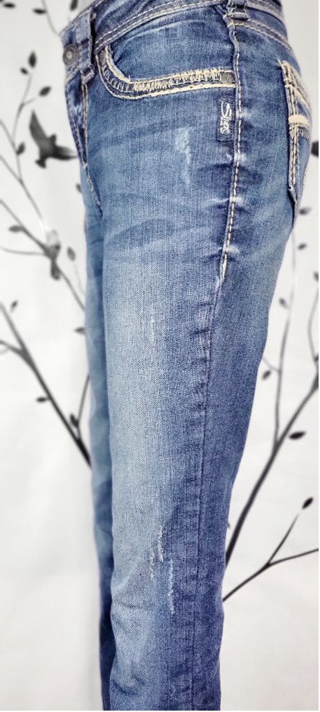 Silver Jeans Co. Silver Jeans Suki Mid Rise Boot Cut jeans size 25 33 Size 25" / US 0 / IT 36 - 4 Thumbnail